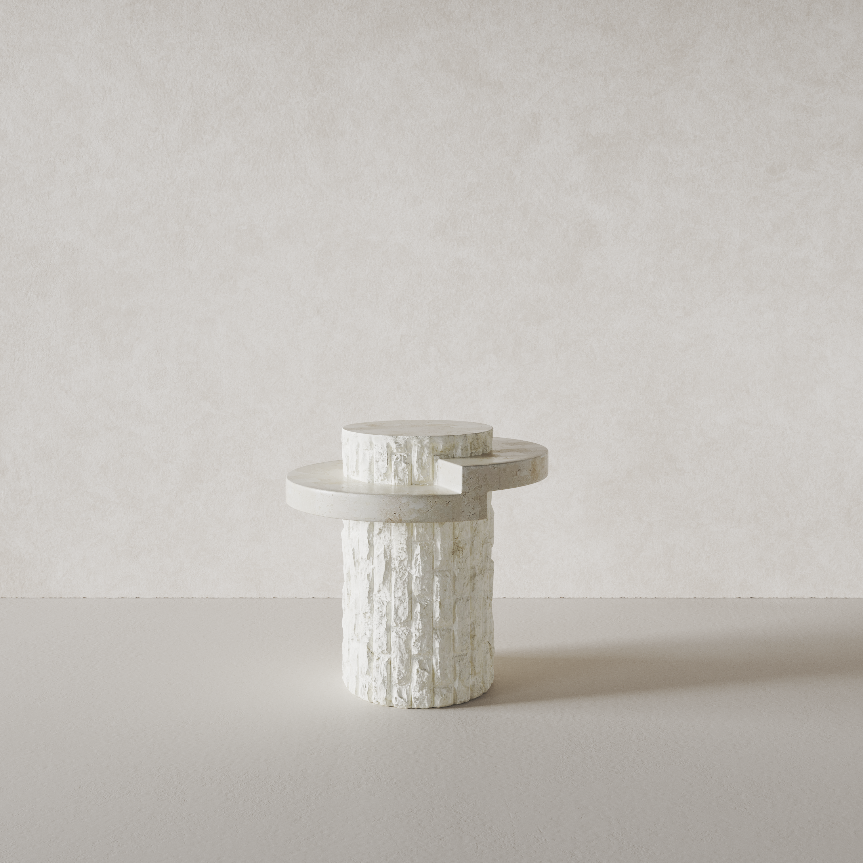 TIERRA PETITE SIDE TABLE⁓ EN GOLD