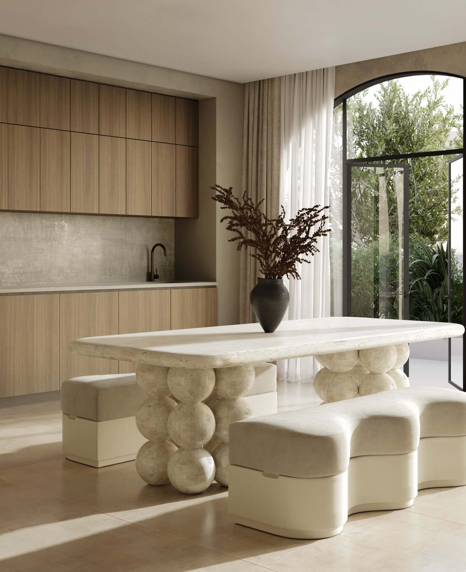 PERLAS DINING TABLE | 250cm ~ EN GOLD