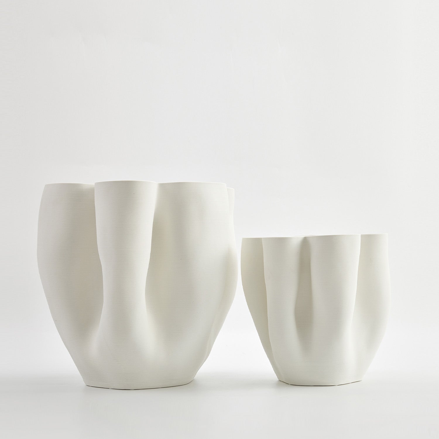 BOHEME VASE IVORY - LARGE