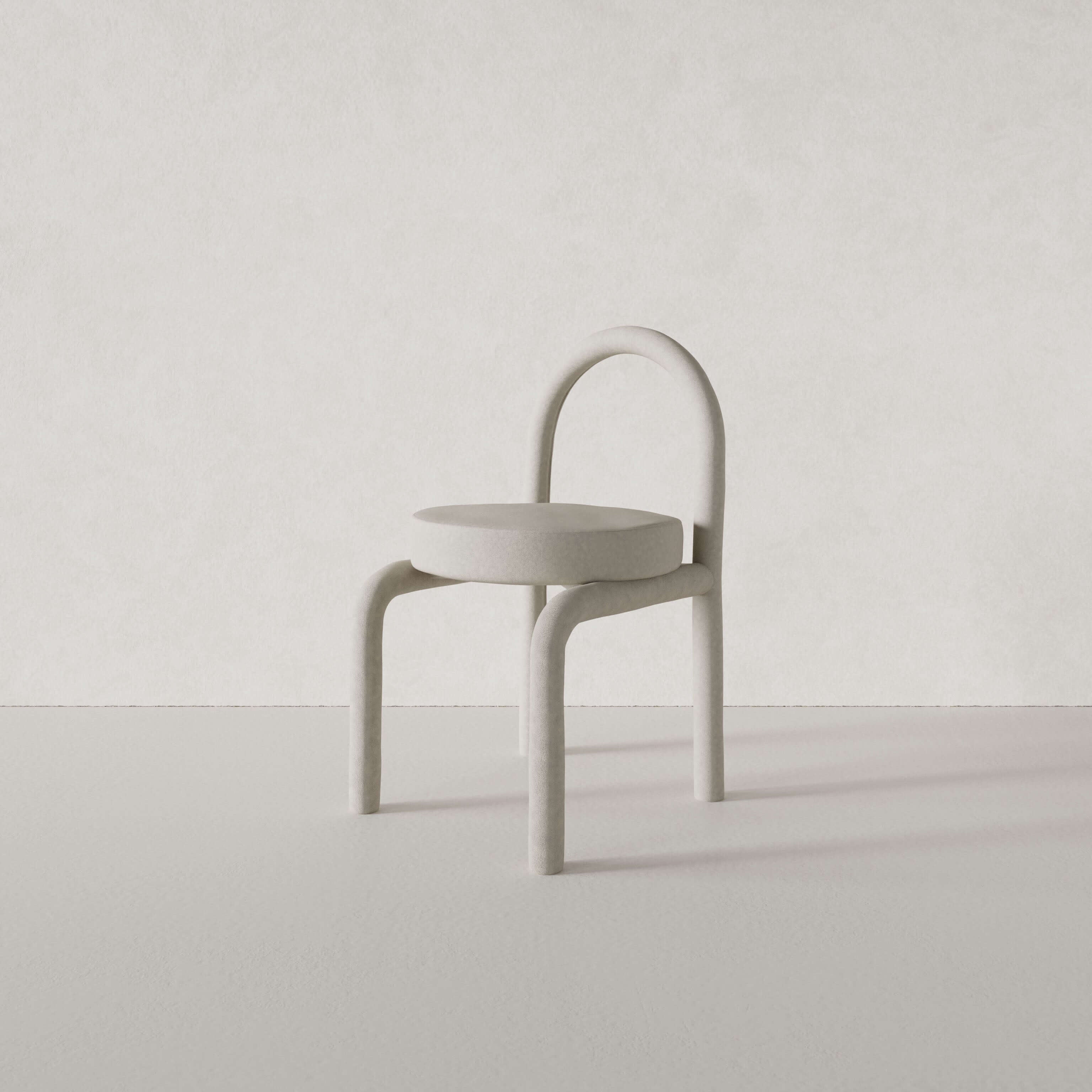 DAISY CHAIR, ECRU ⁓ EN GOLD