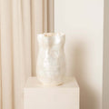 FLAMENCO VASE TALL ~ EN GOLD ~ CAPIZ