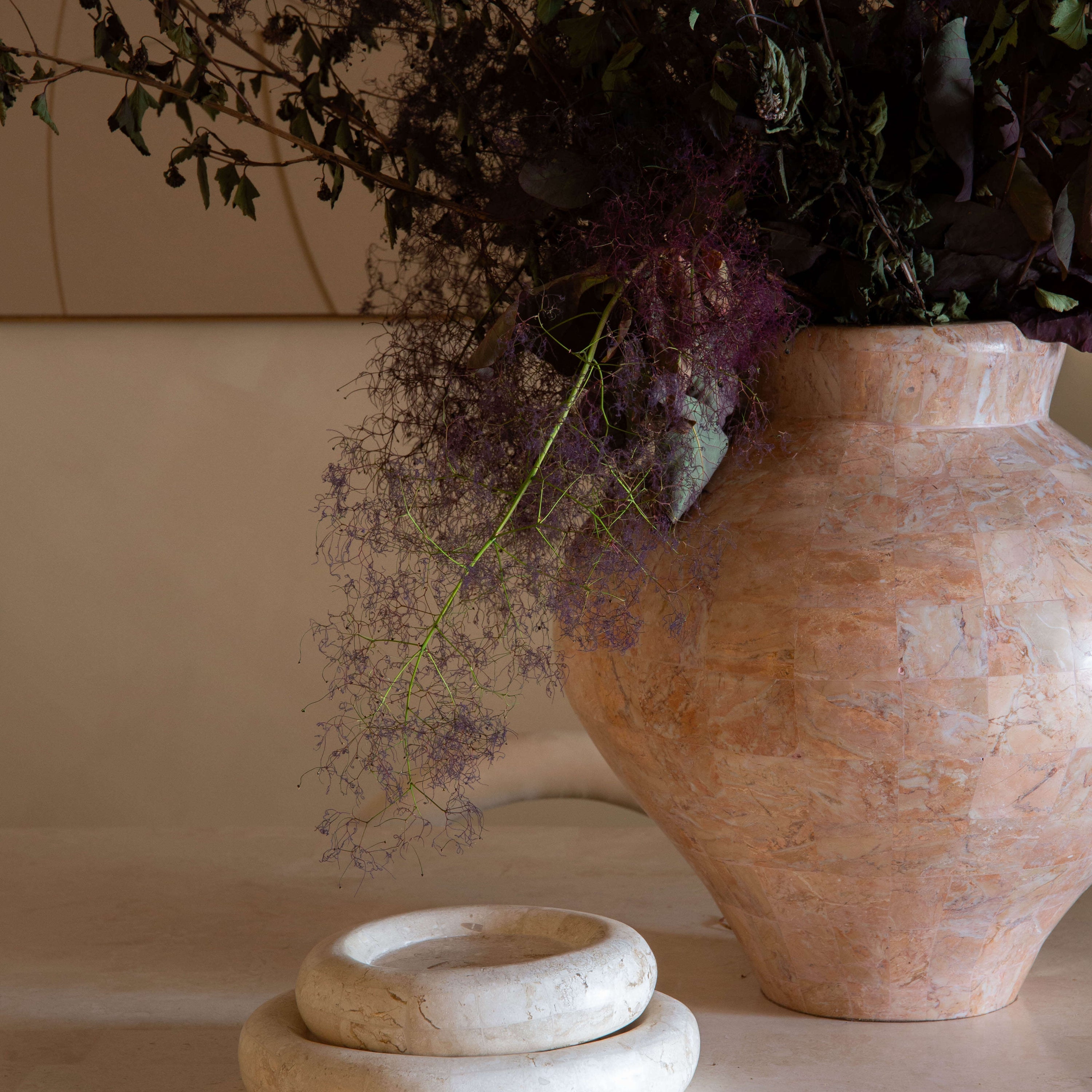 LAGUNA VASE, ROSE LARGE ~ EN GOLD