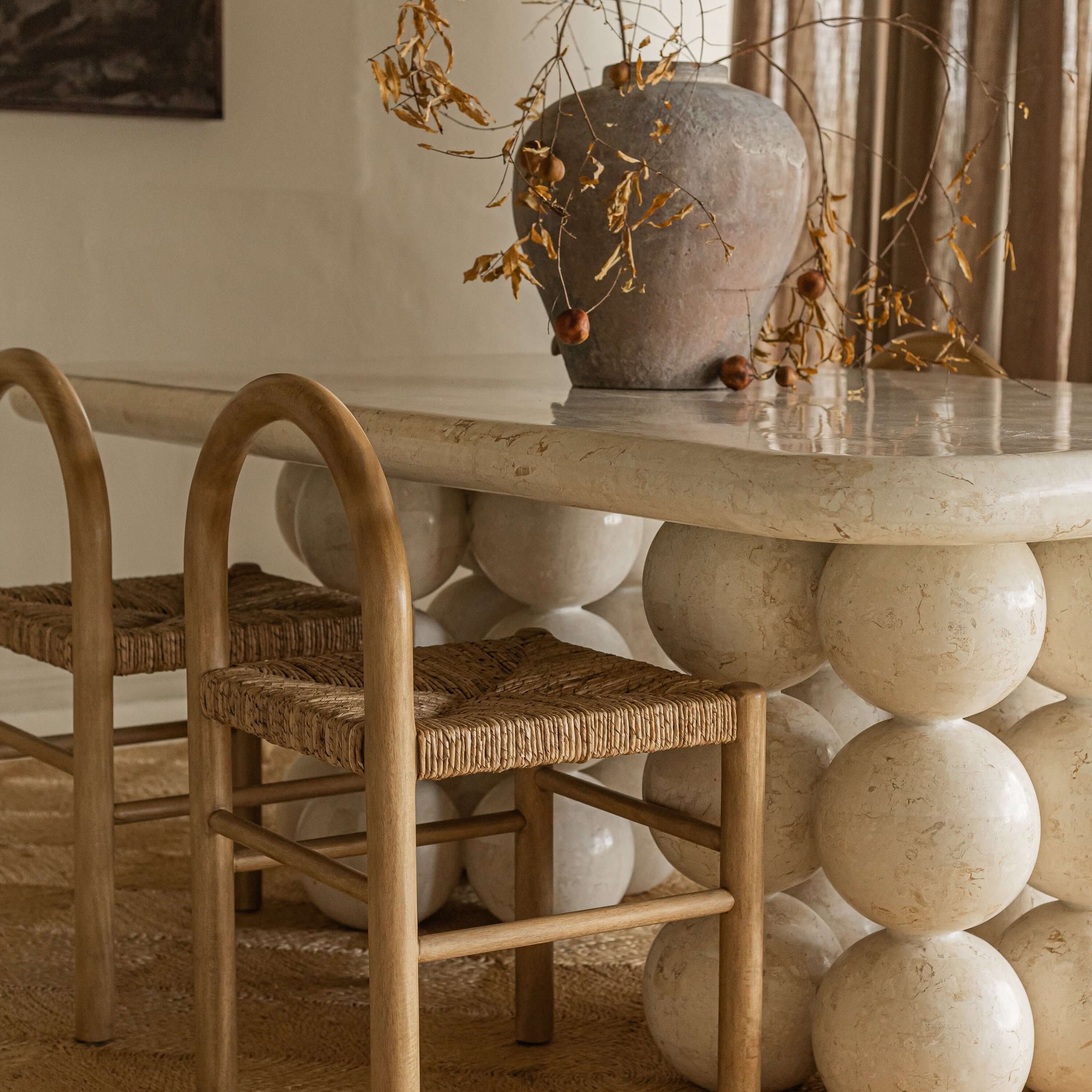 PERLAS DINING TABLE | 250cm ~ EN GOLD