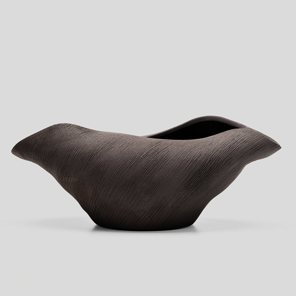 COSSE BOWL CHOCOLATE BRUSH ~ LARGE