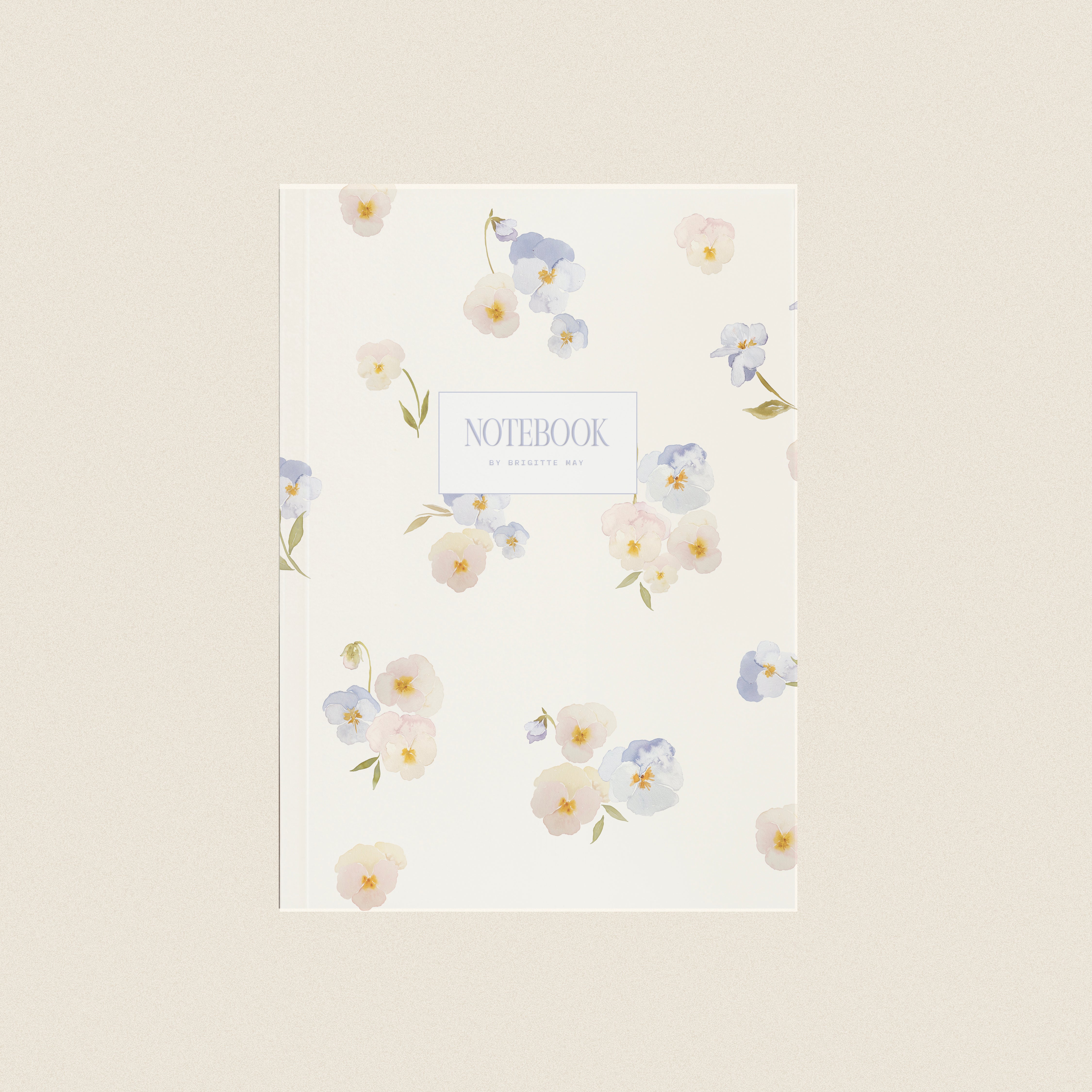 BRIGITTE MAY - PANSIES ⁓ NOTEBOOK