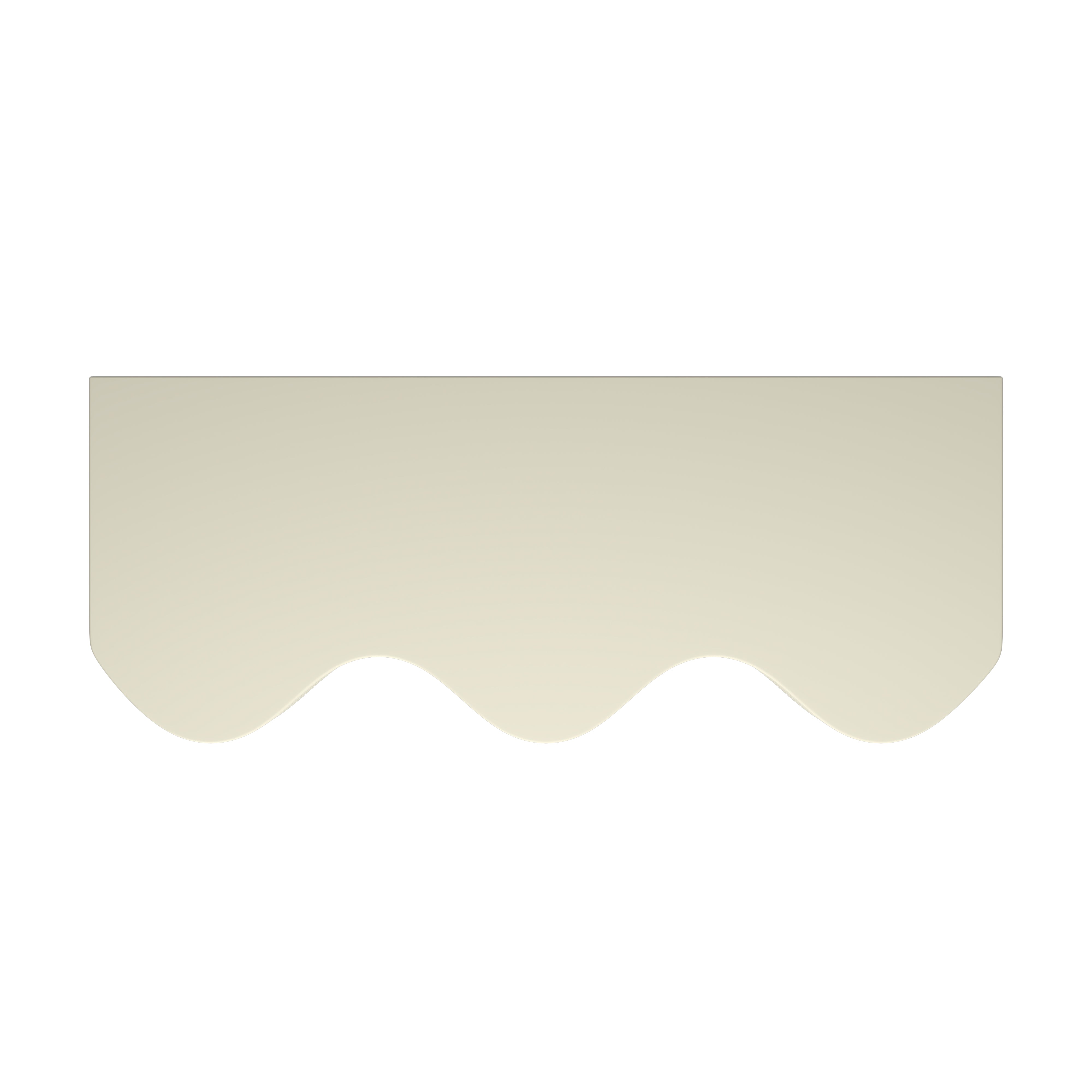 ONDA CONSOLE TABLE, CREAM ⁓ EN GOLD