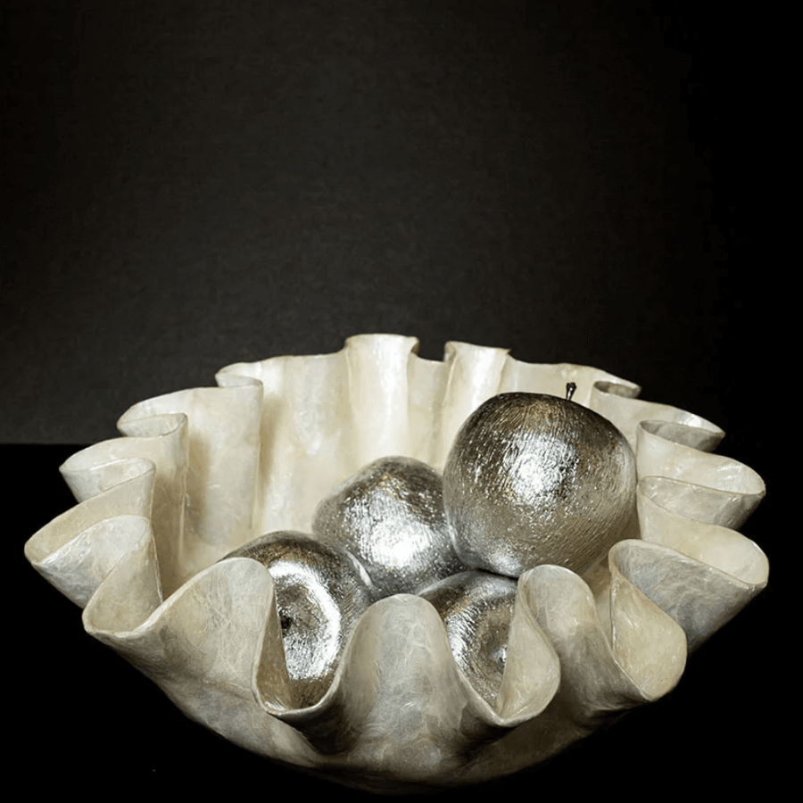 FLAMENCO BOWL ~ EN GOLD ~ CAPIZ