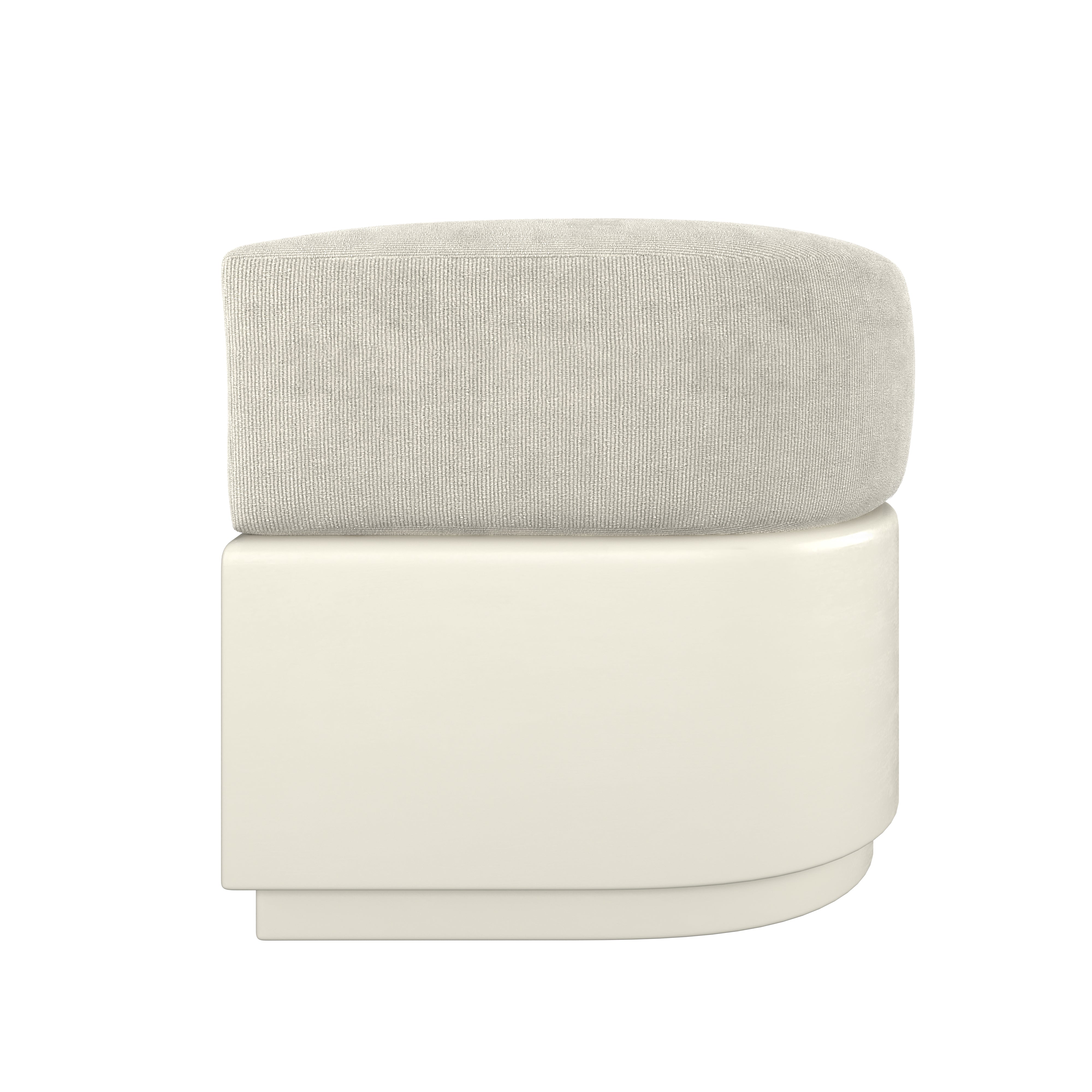 TRIANA BENCH, CREAM ⁓ EN GOLD