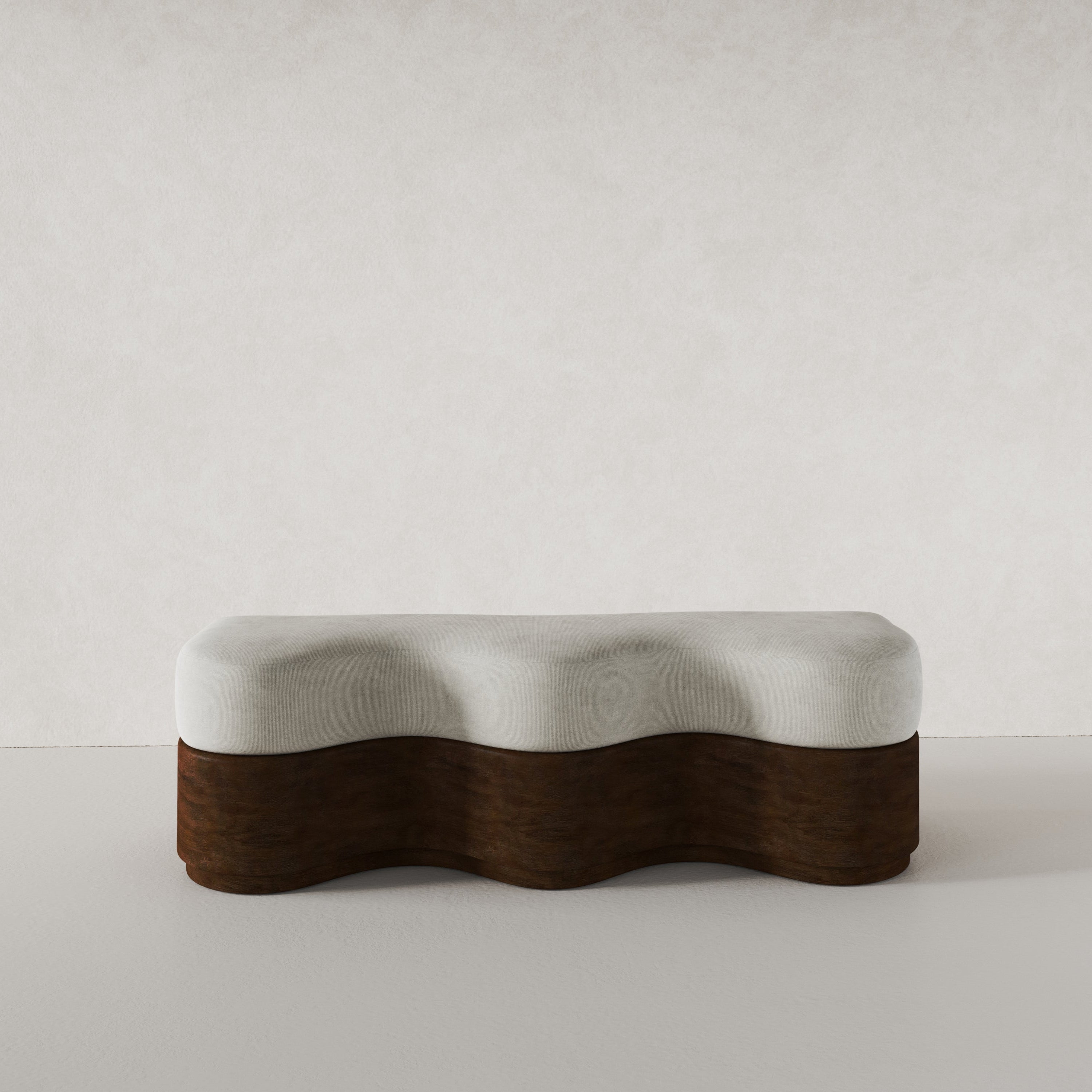 TRIANA BENCH, ESPRESSO ⁓ EN GOLD