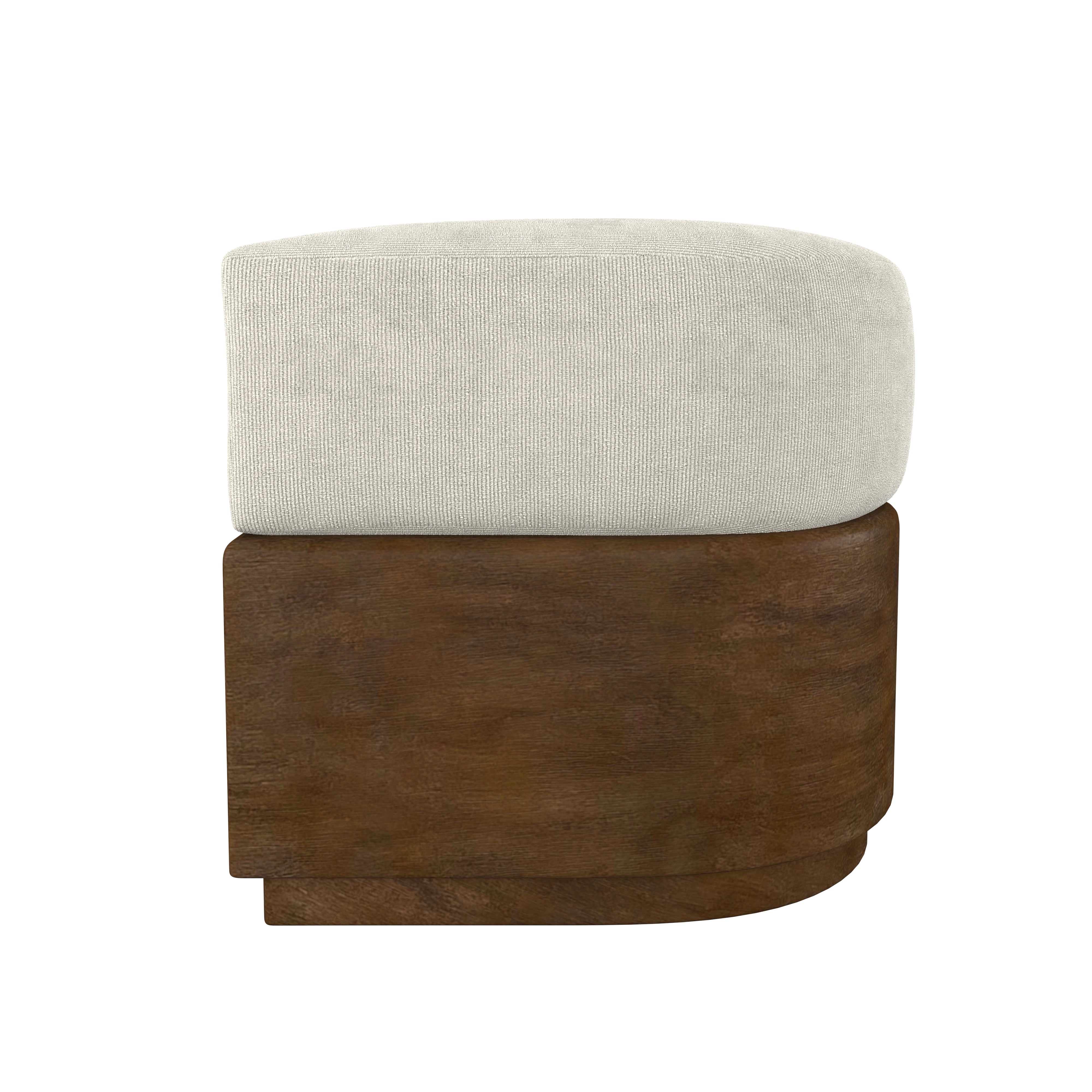 TRIANA BENCH, ESPRESSO ⁓ EN GOLD