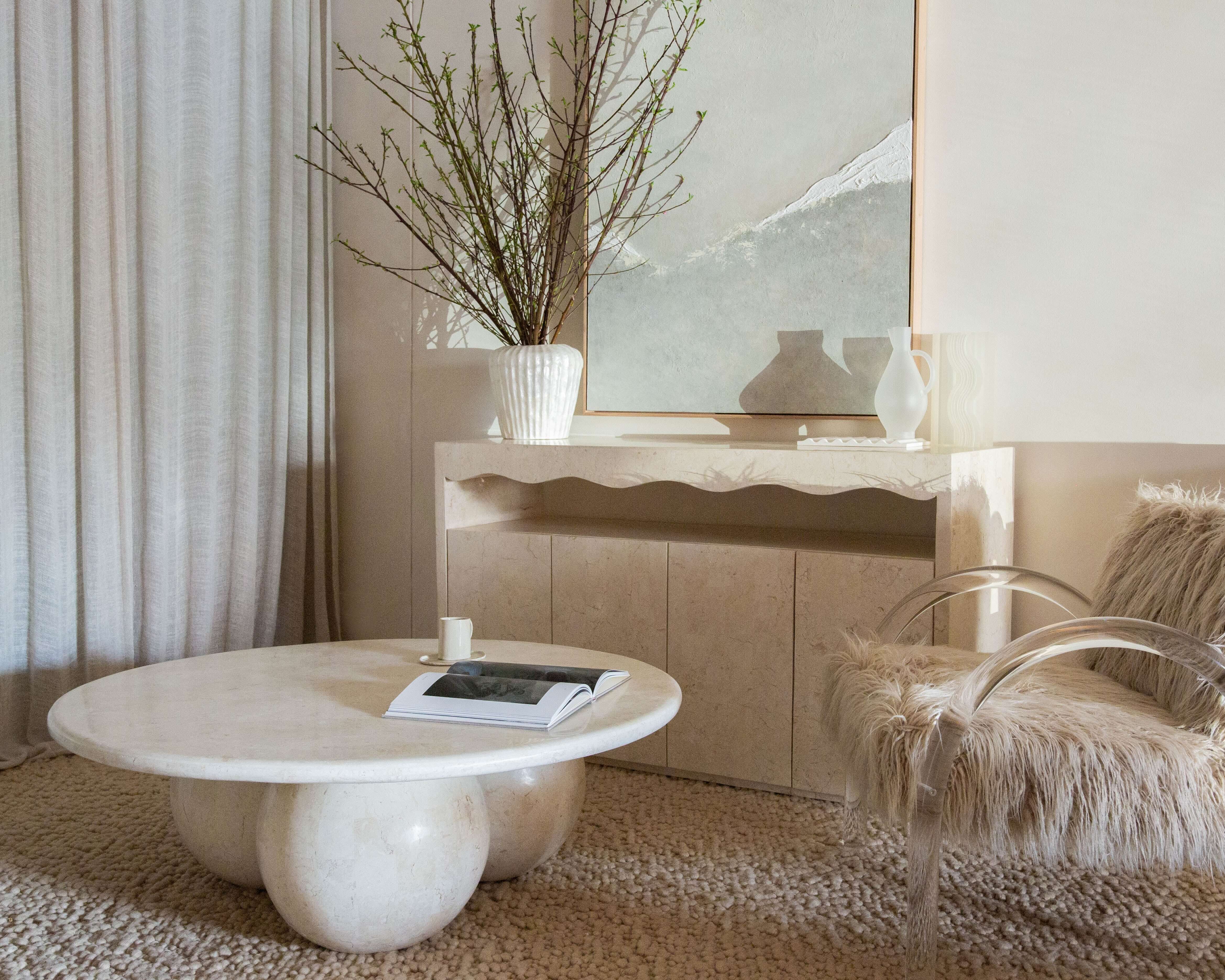 MIRO COFFEE TABLE ⁓ EN GOLD