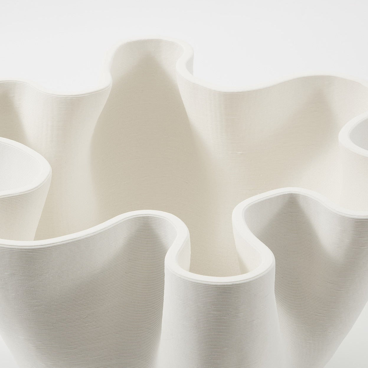 BOHEME BOWL VASE IVORY - SMALL