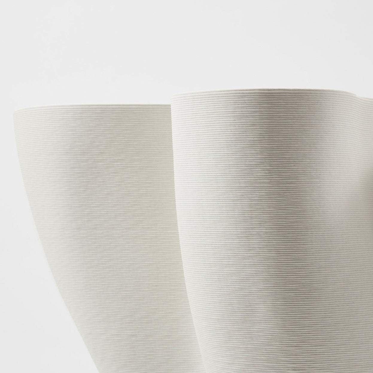 BOHEME BOWL VASE IVORY - SMALL