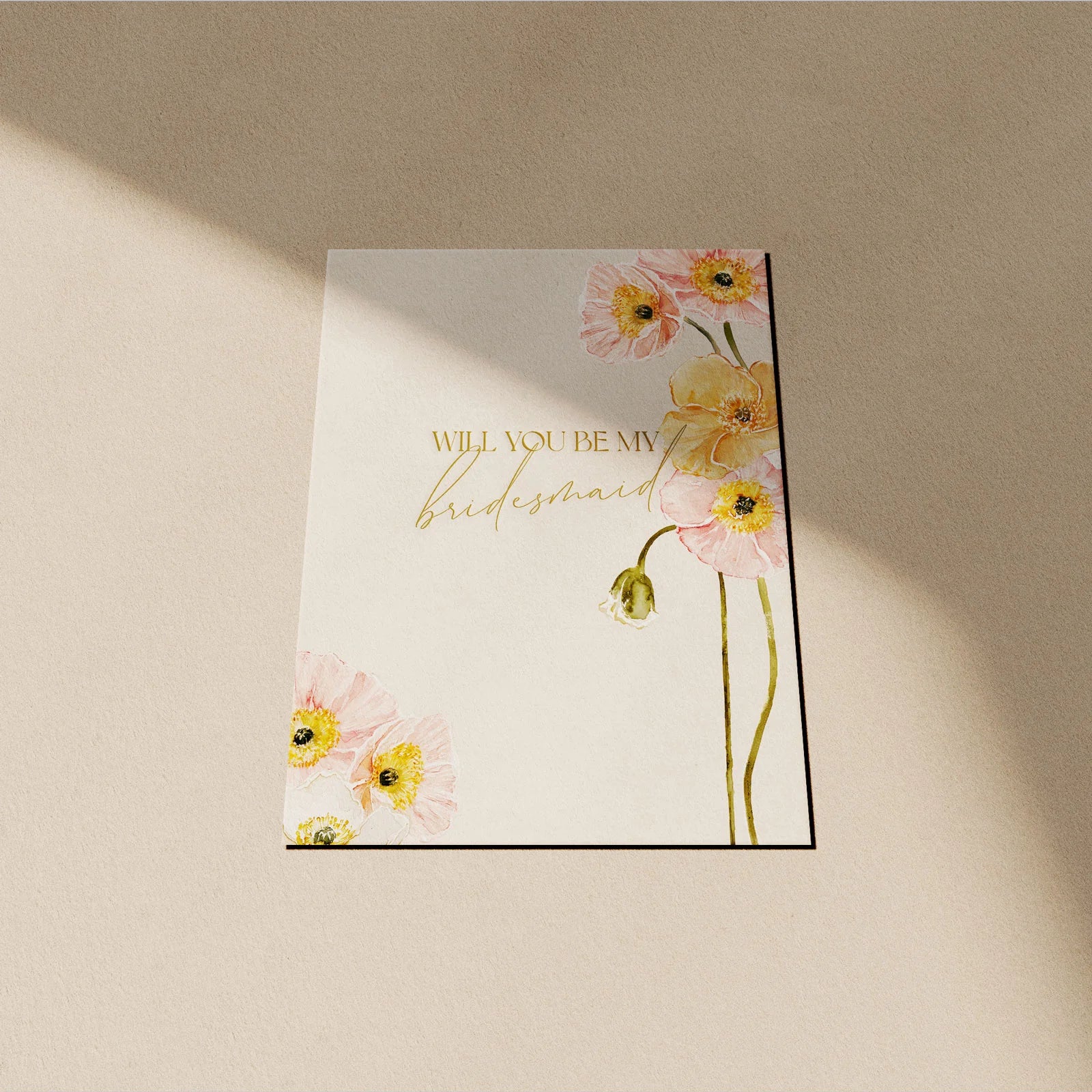 BRIGITTE MAY - WILL YOU BE MY BRIDESMAID? ⁓ GREETING CARD
