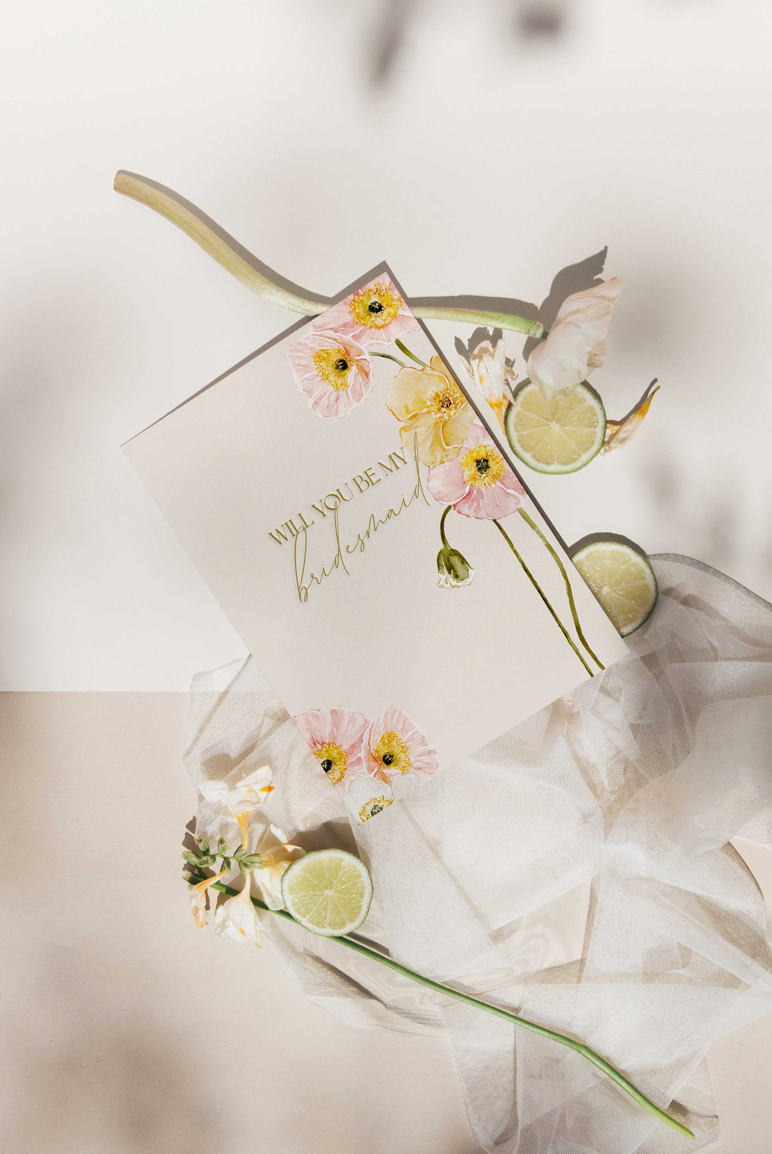 BRIGITTE MAY - WILL YOU BE MY BRIDESMAID? ⁓ GREETING CARD