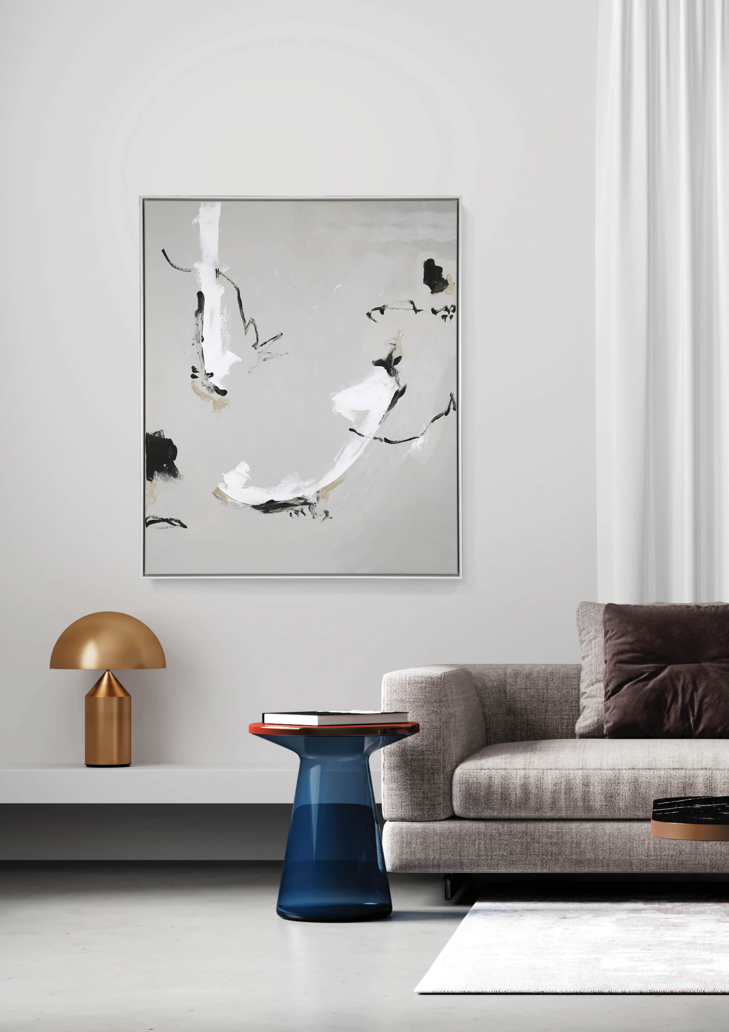 DELICATE ECHO II ARTWORK ~ LEE J MORGAN