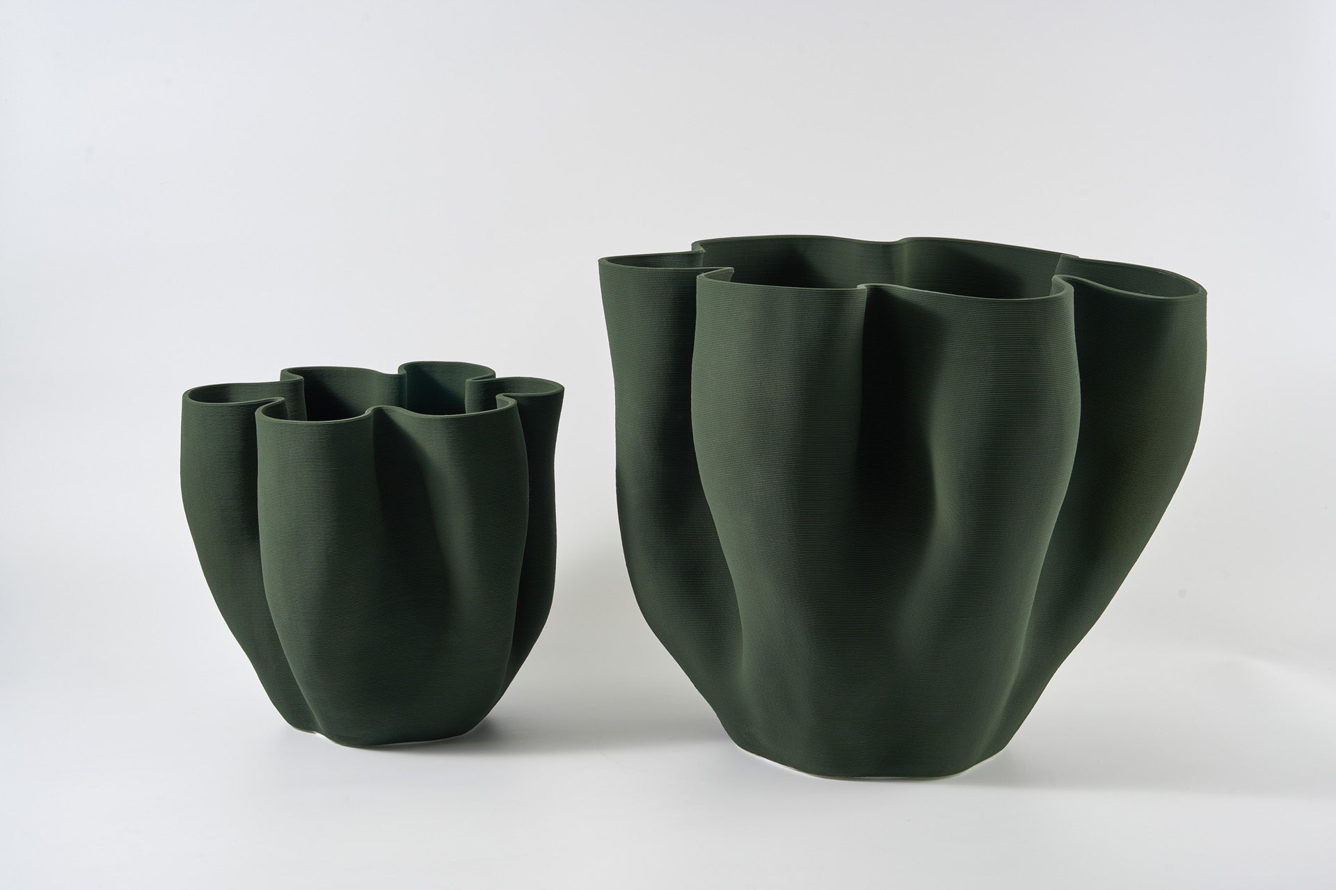 BOHEME VASE HUNTER GREEN ~ LARGE