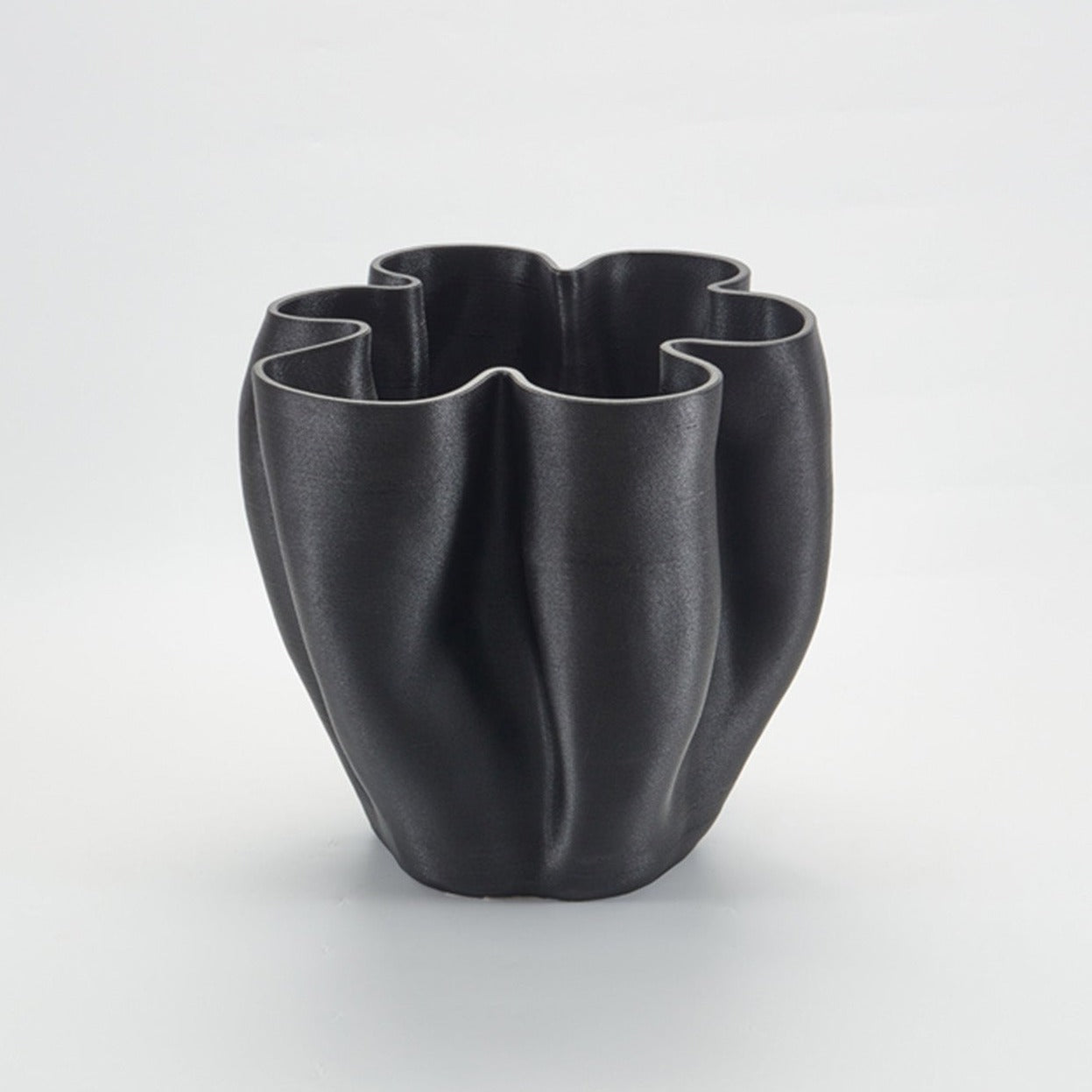 BOHEME VASE EBONY - MEDIUM