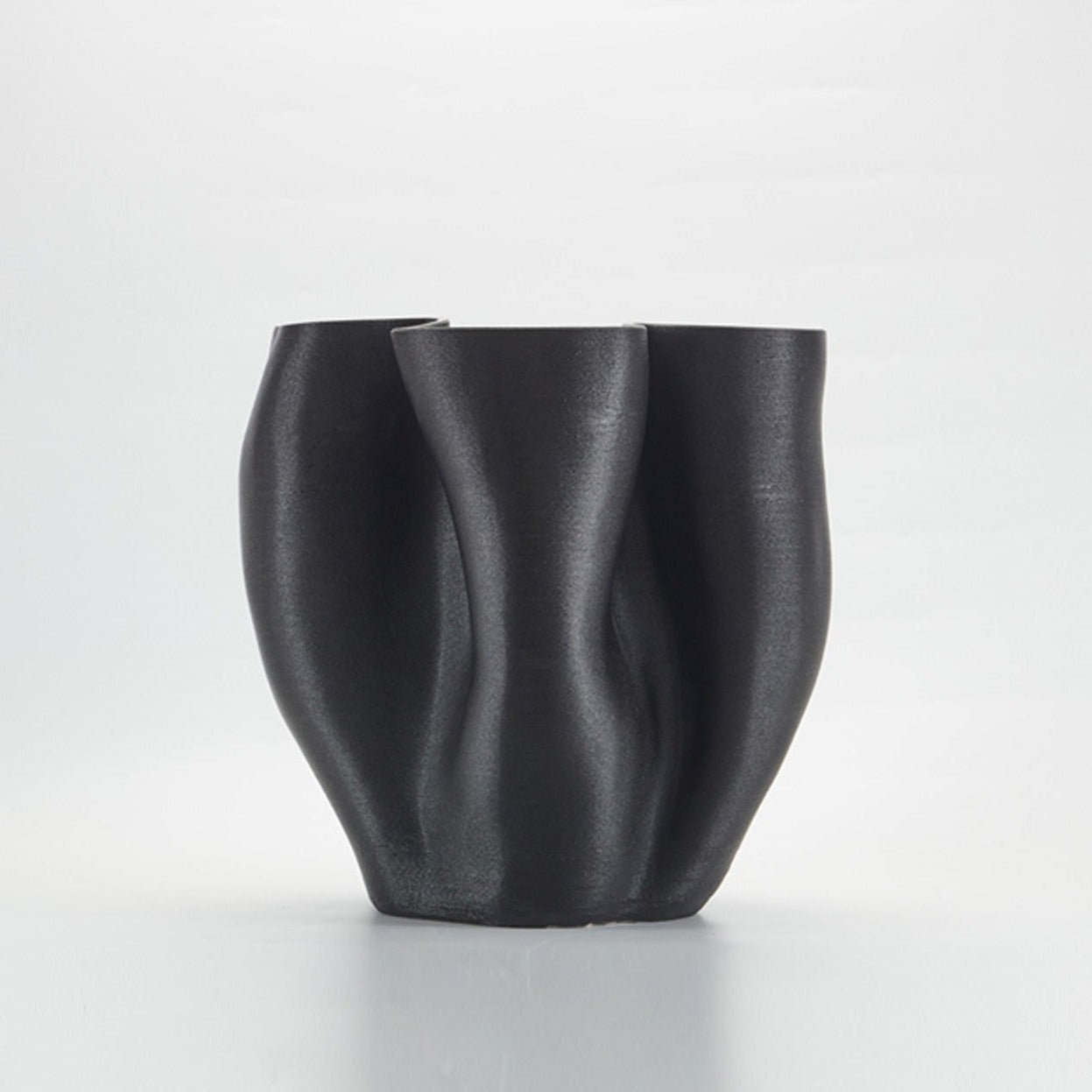 BOHEME VASE EBONY - MEDIUM