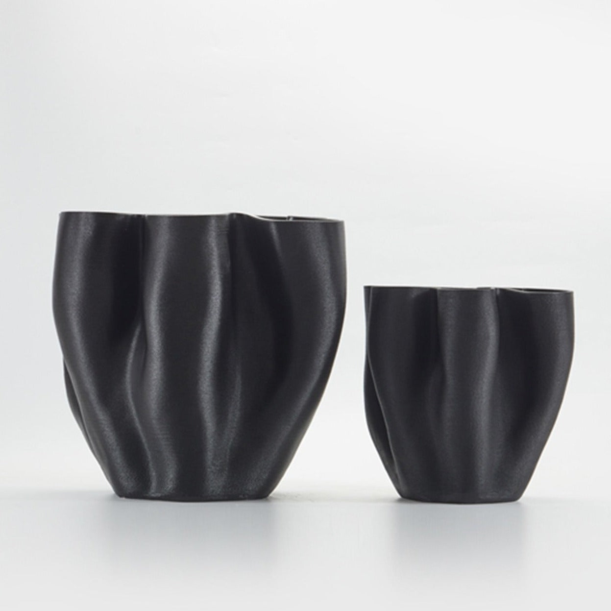 BOHEME VASE EBONY - MEDIUM
