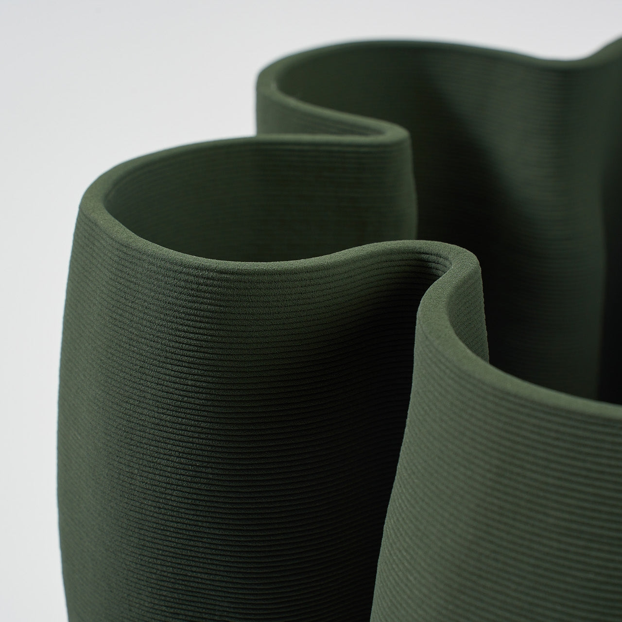 BOHEME VASE HUNTER GREEN ~ LARGE