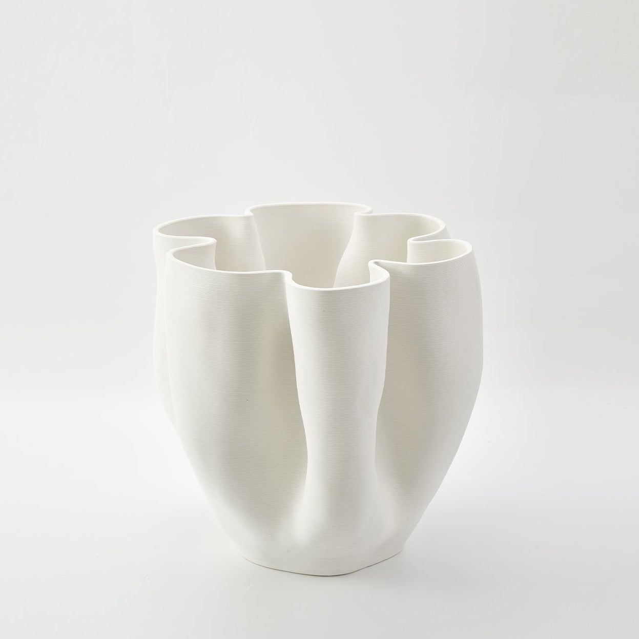 BOHEME VASE IVORY - LARGE