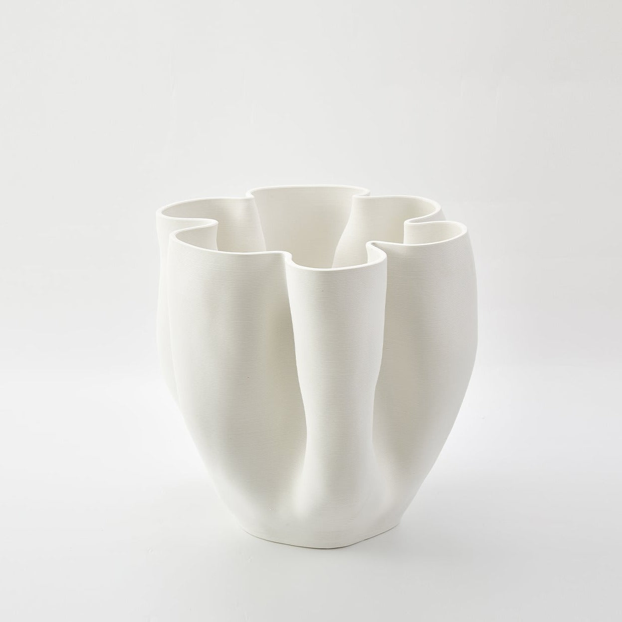 BOHEME VASE IVORY - LARGE