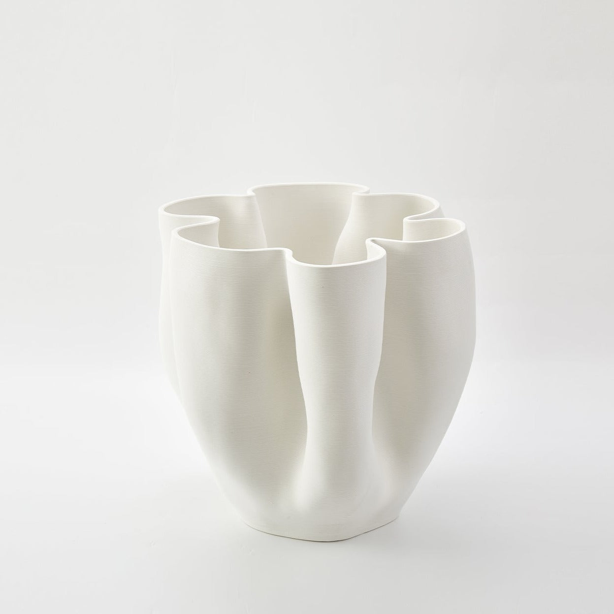 BOHEME VASE IVORY - MEDIUM
