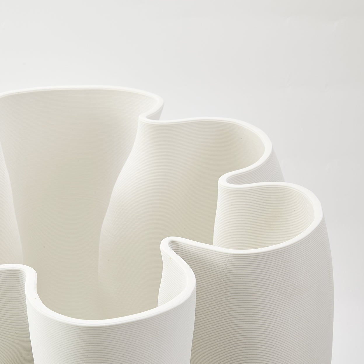 BOHEME VASE IVORY - MEDIUM