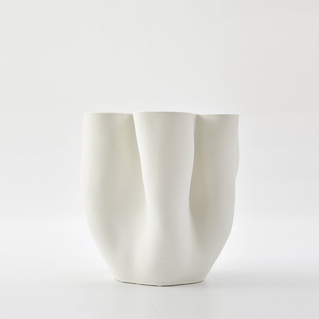 BOHEME VASE IVORY - LARGE