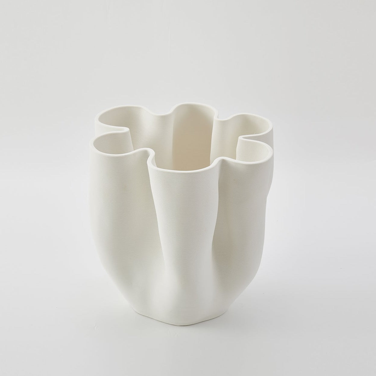 BOHEME VASE IVORY - LARGE