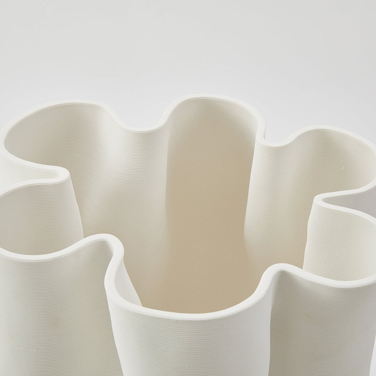 BOHEME VASE IVORY - LARGE
