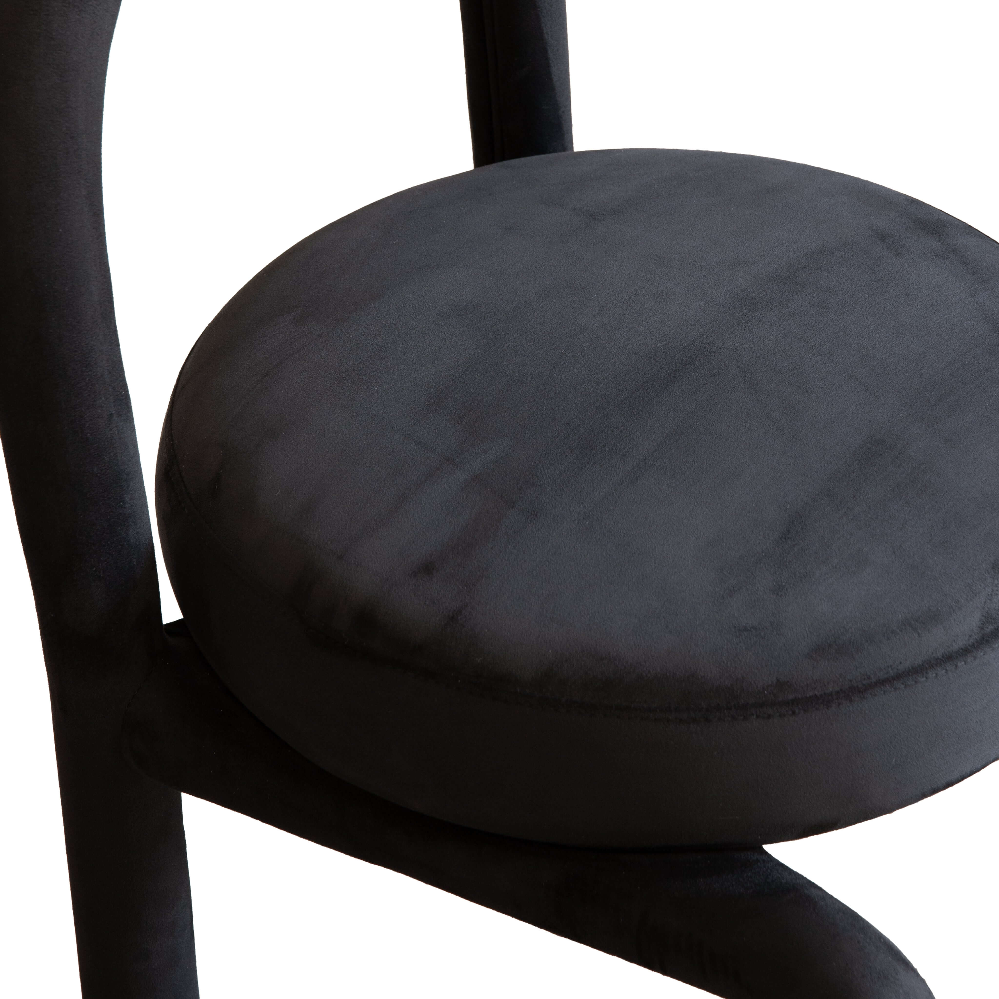 DAISY CHAIR, BLACK ⁓ EN GOLD