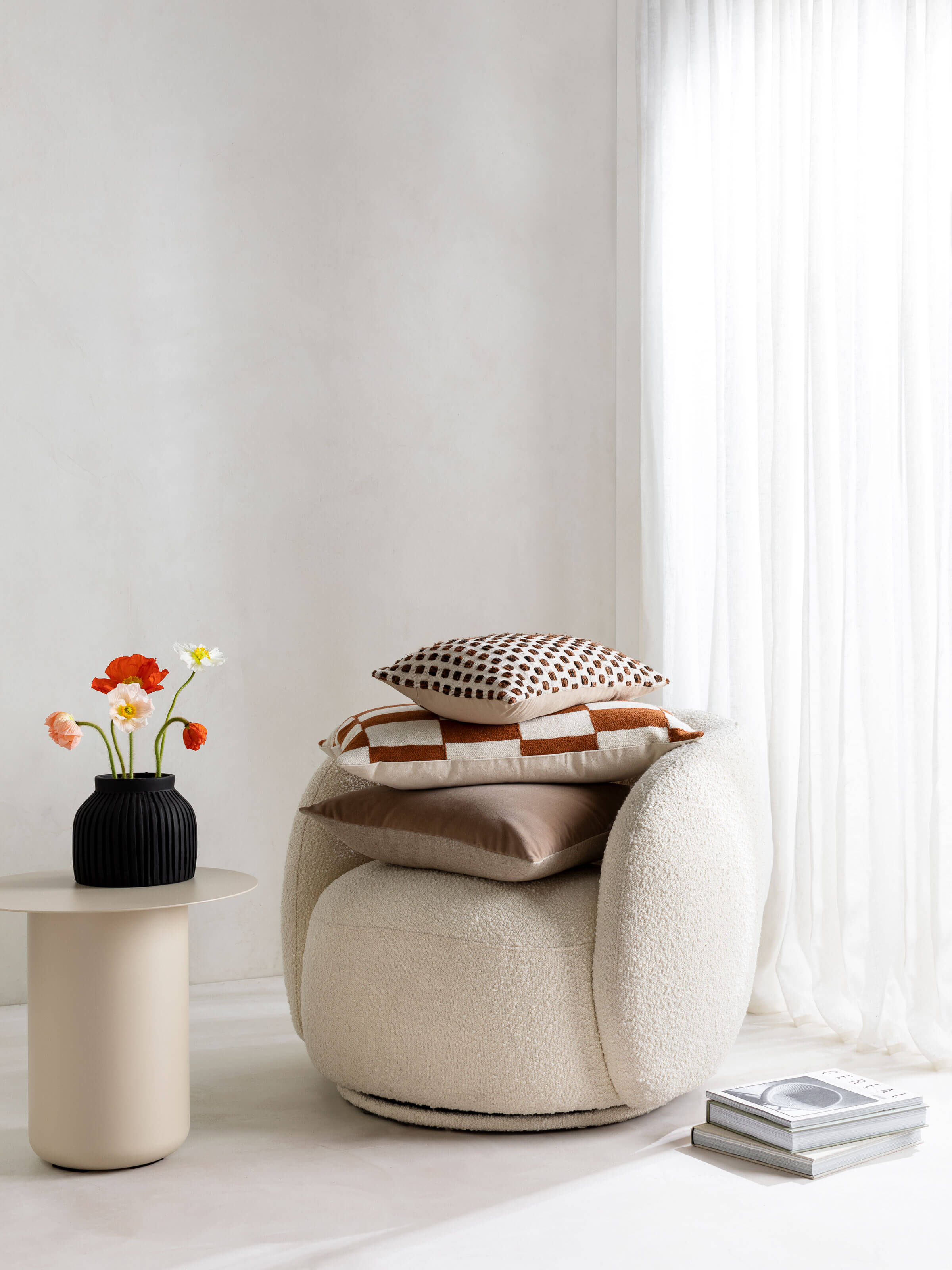 ETRO CACAO VELVET CUSHION ~ L&M HOME