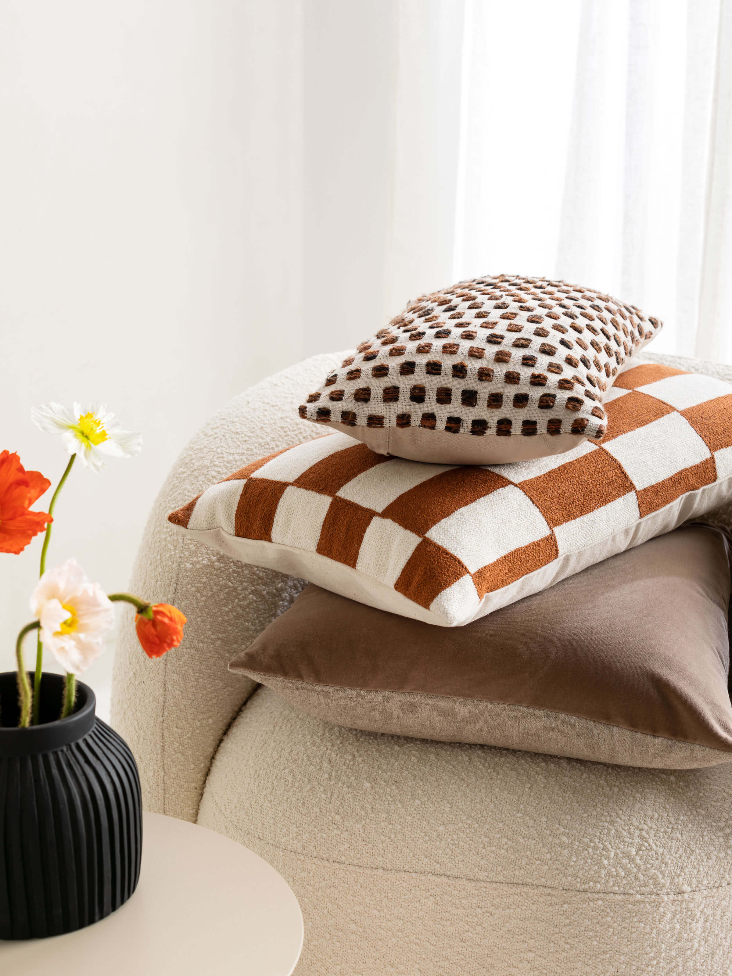 ETRO CACAO VELVET CUSHION ~ L&M HOME