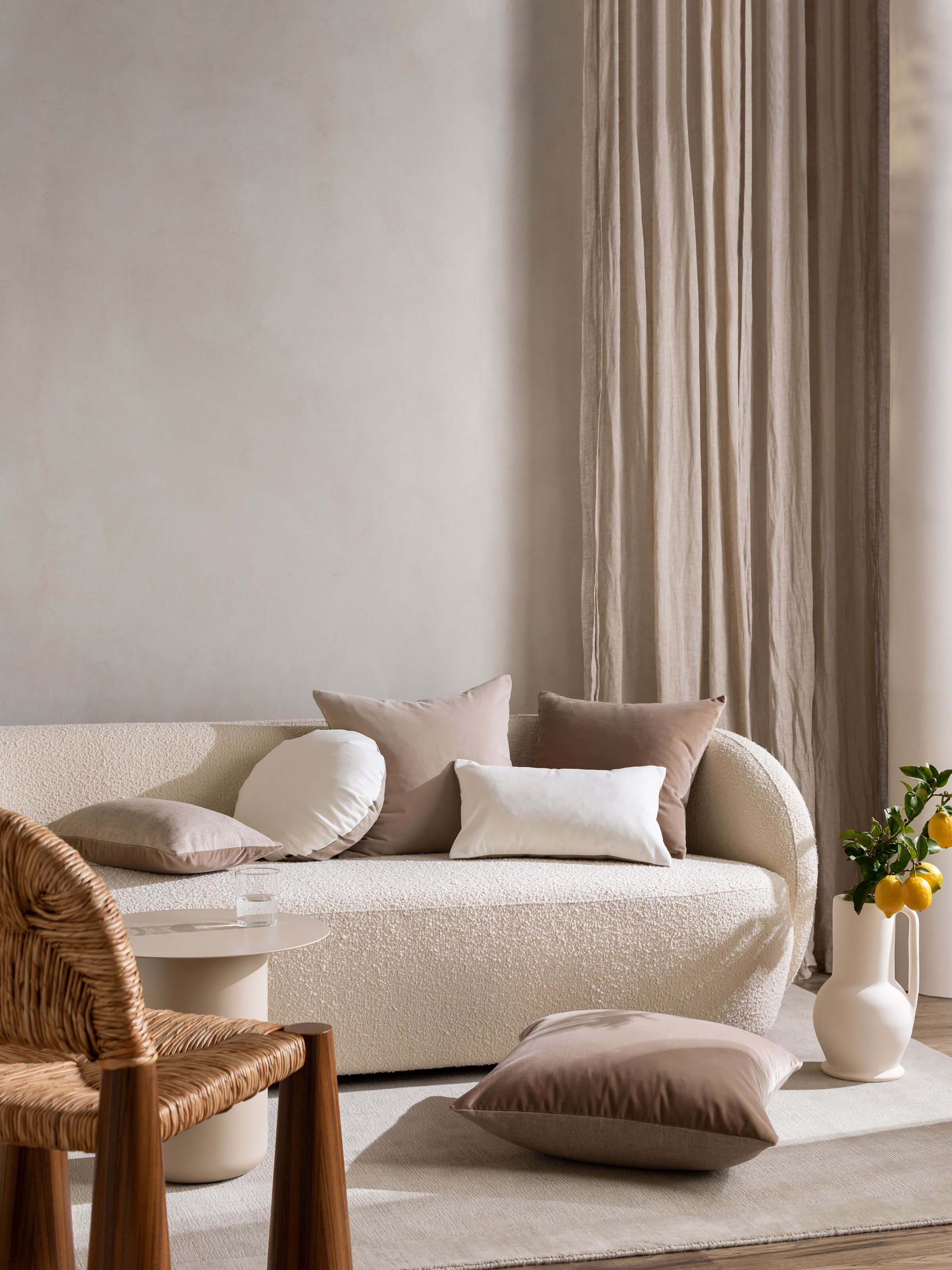 ETRO CACAO VELVET CUSHION ~ L&M HOME