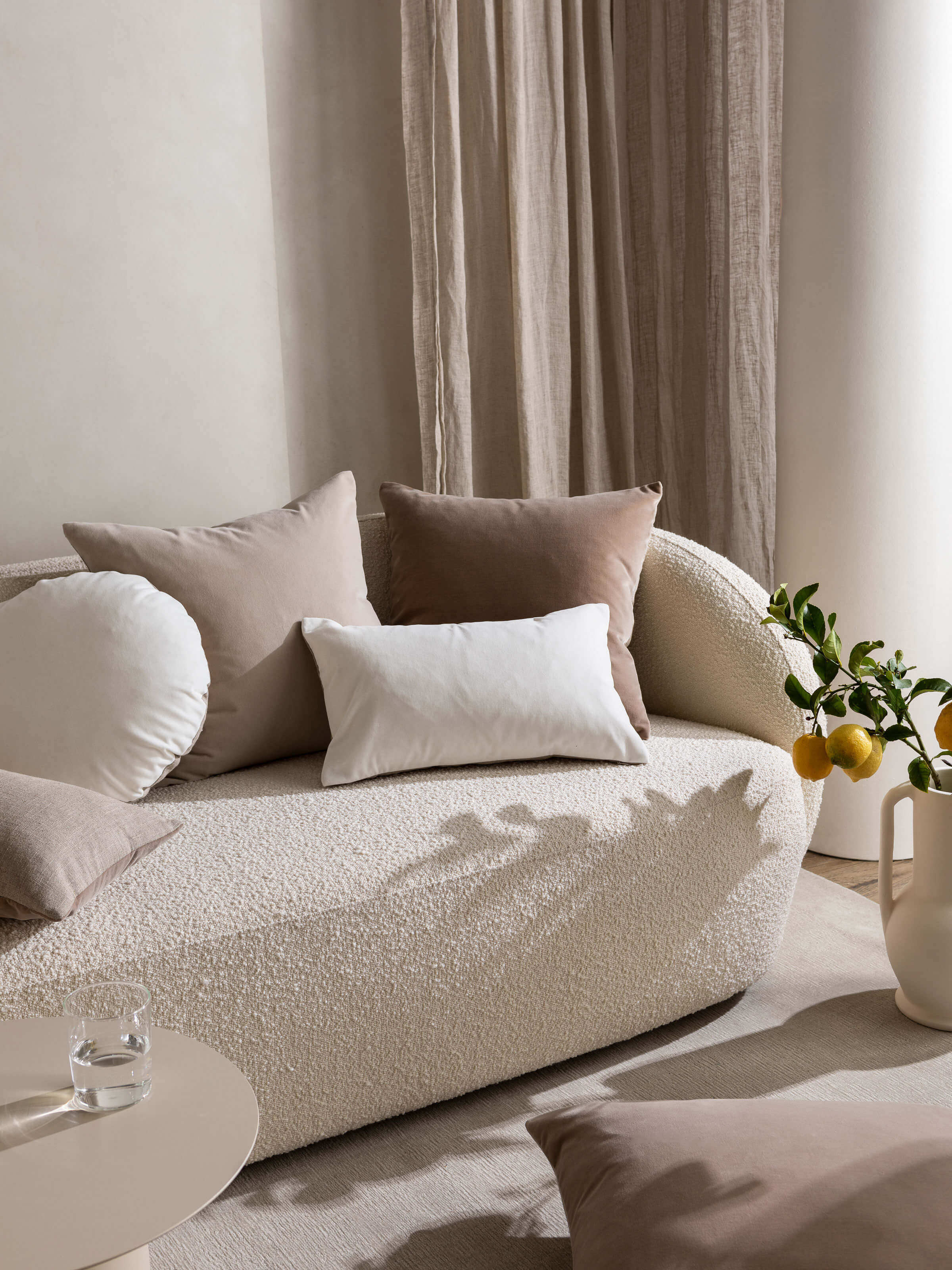 ETRO CACAO VELVET CUSHION ~ L&M HOME