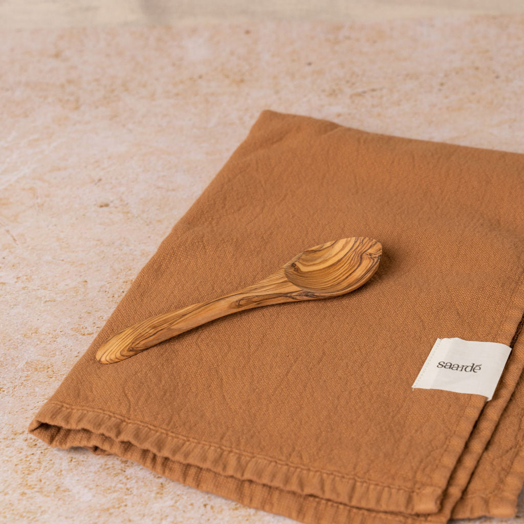 VINTAGE WASH TEA TOWEL | TERRACOTTA ~ SAARDÉ