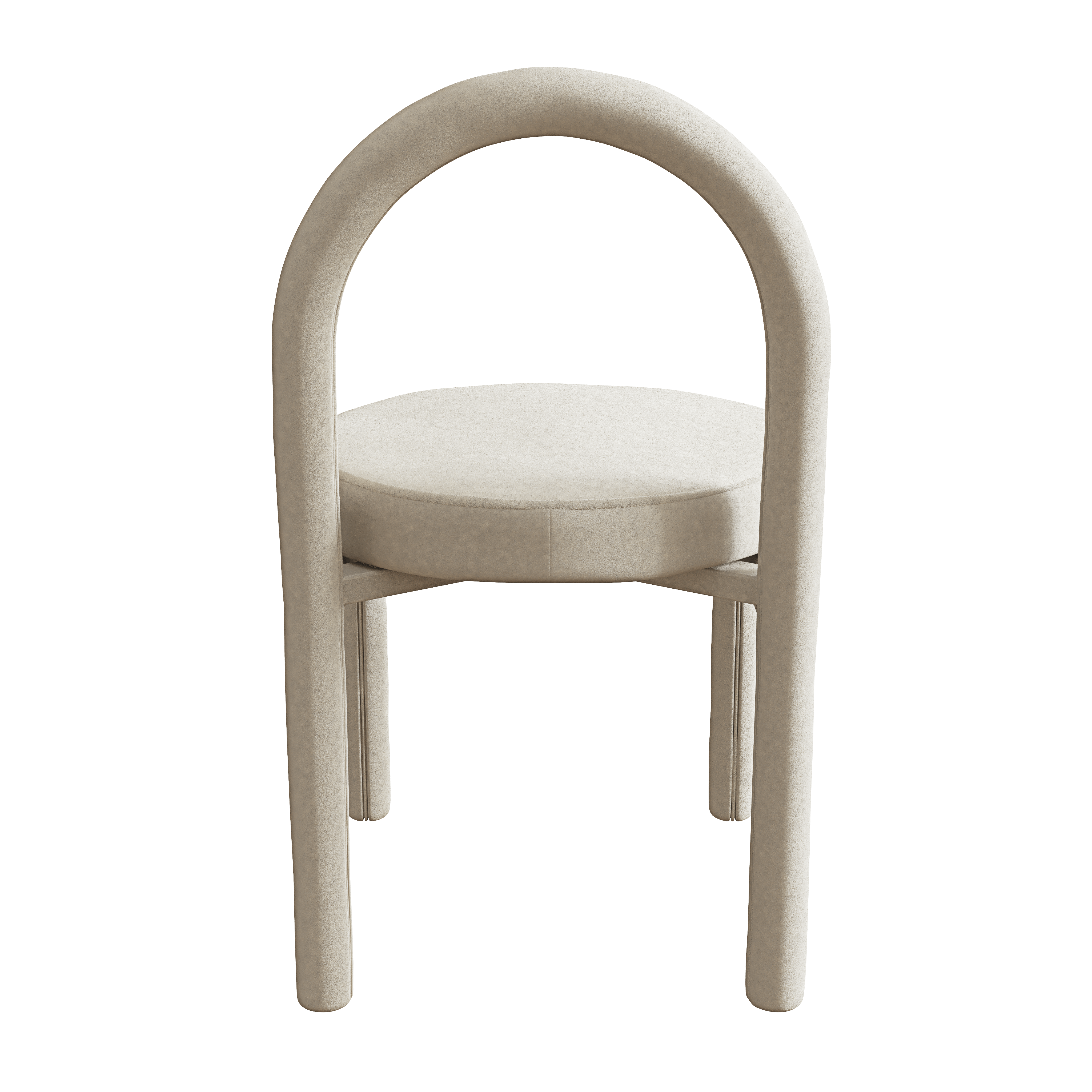 DAISY CHAIR, ECRU ⁓ EN GOLD