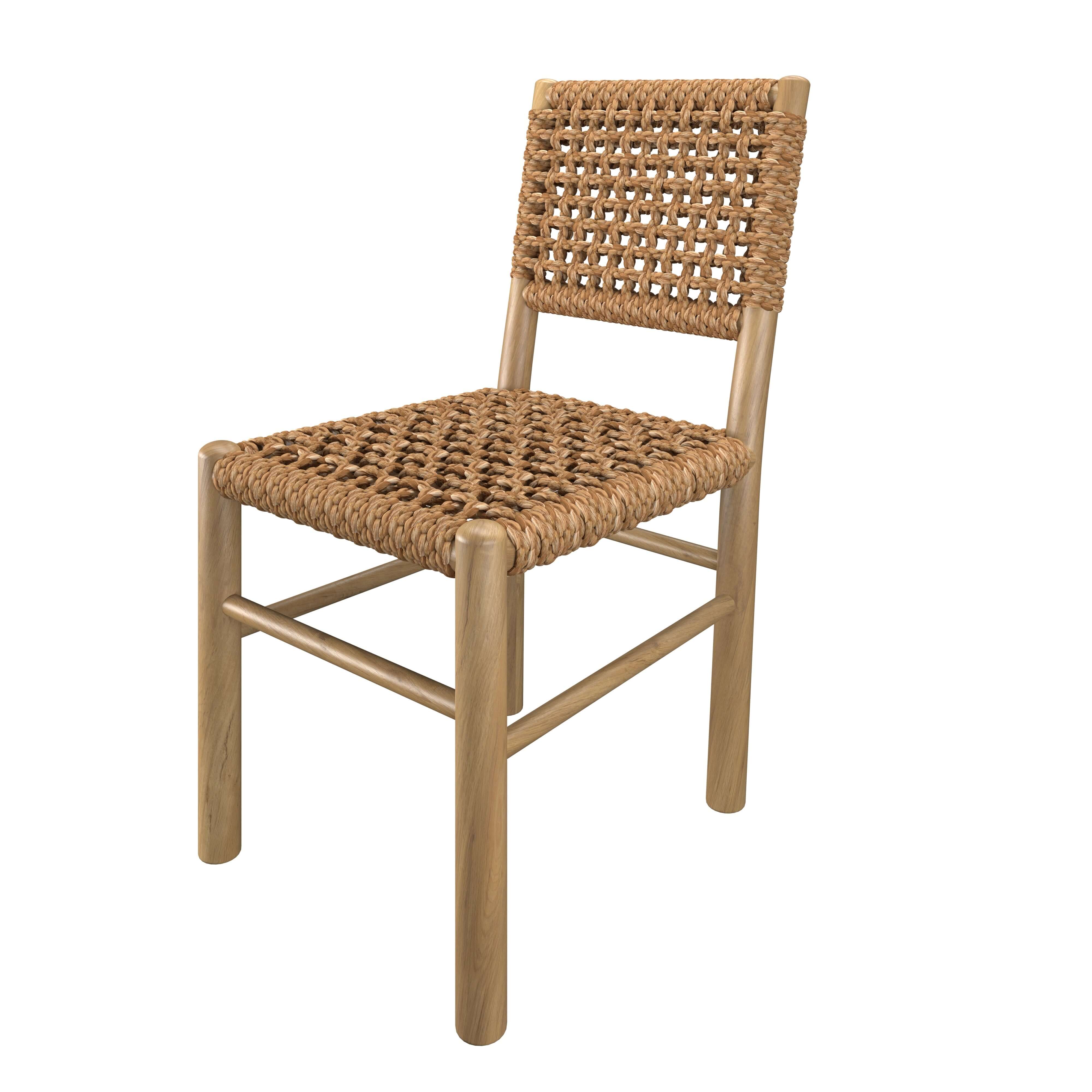GABLE CHAIR, NATURAL ~ EN GOLD