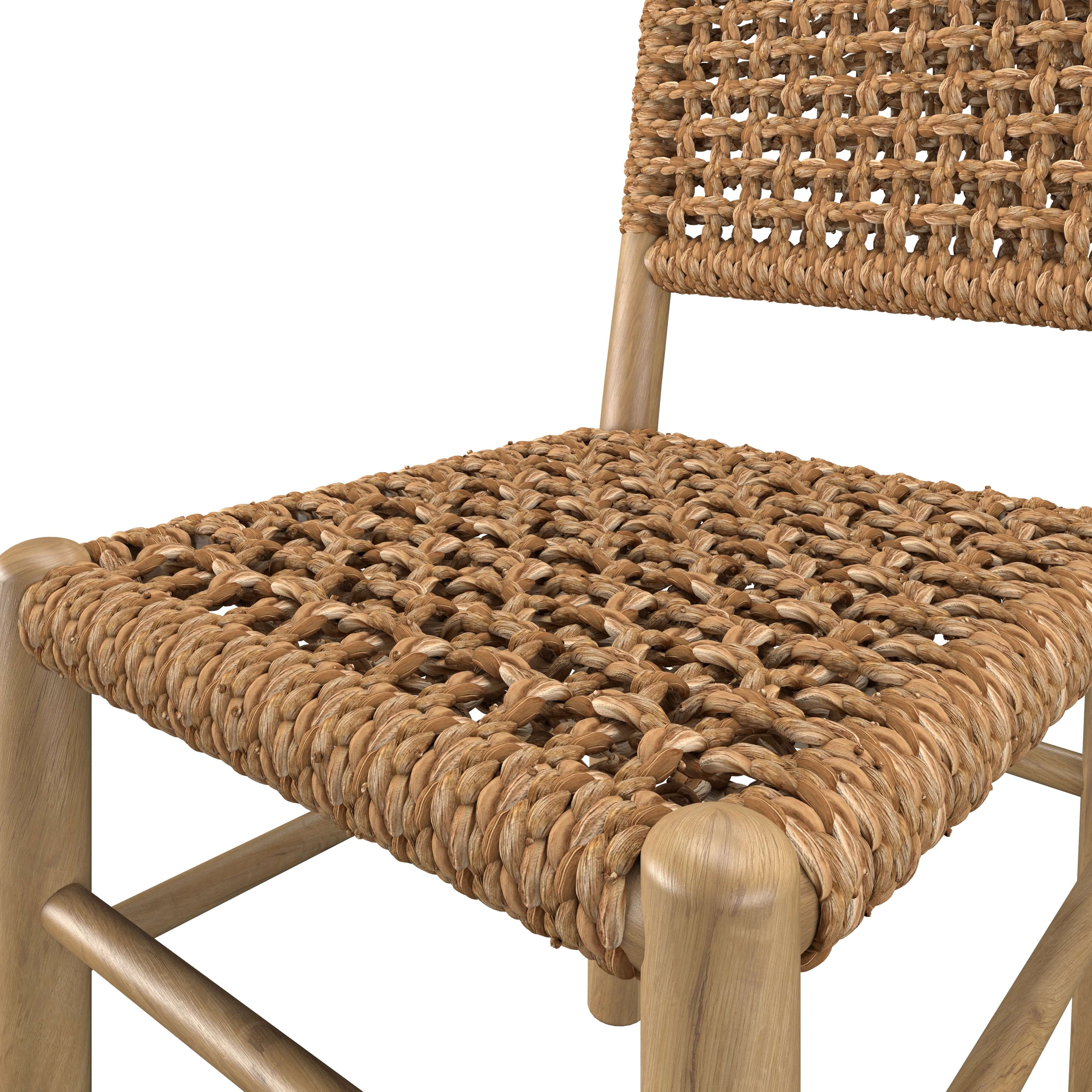 GABLE CHAIR, NATURAL ~ EN GOLD