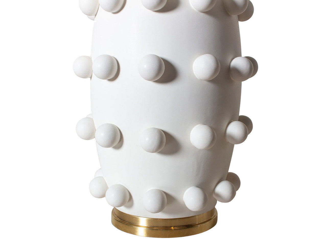 LINDEN MEDIUM LAMP, PLASTER WHITE ⁓ KELLY WEARSTLER