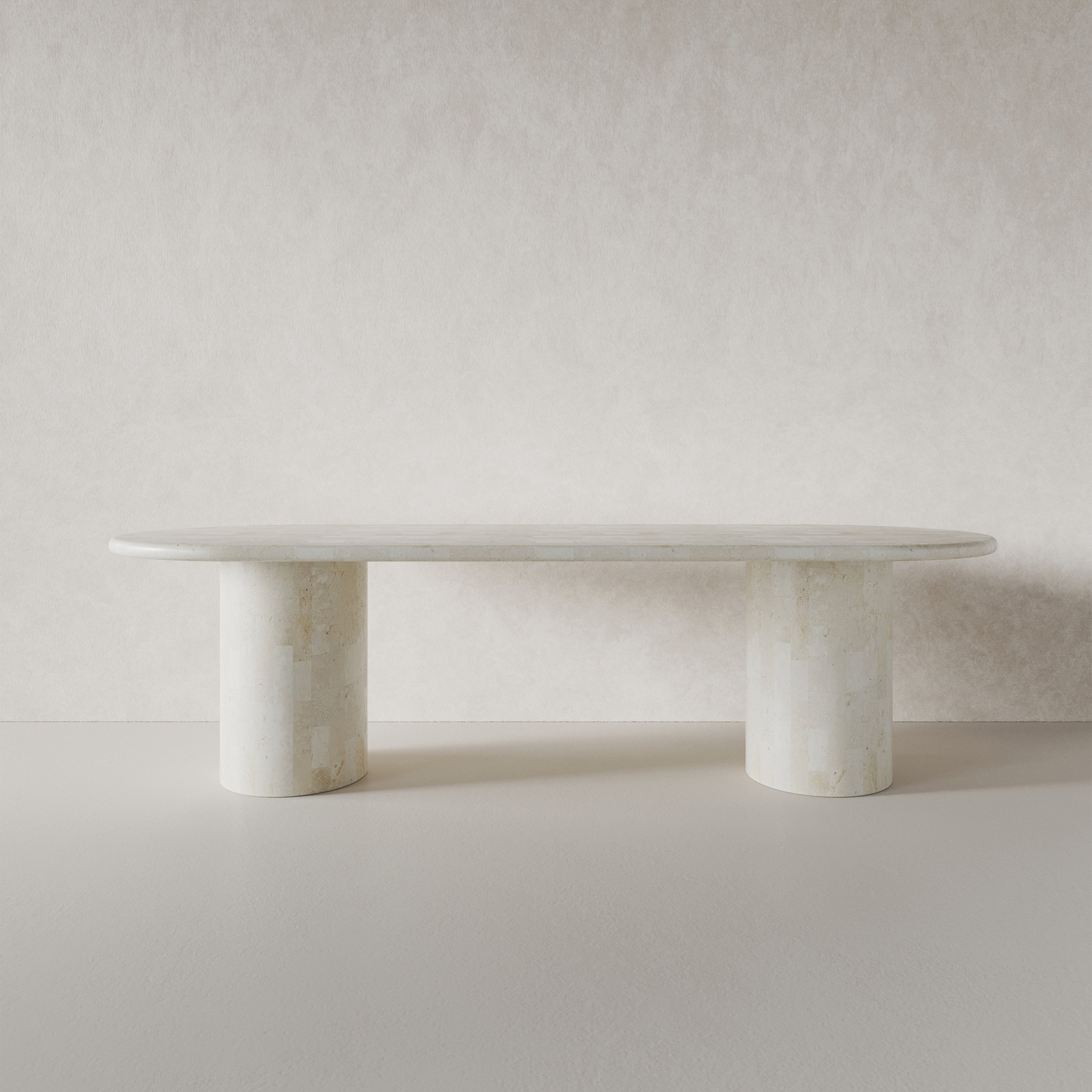 PARADIS OVAL DINING TABLE ~ EN GOLD