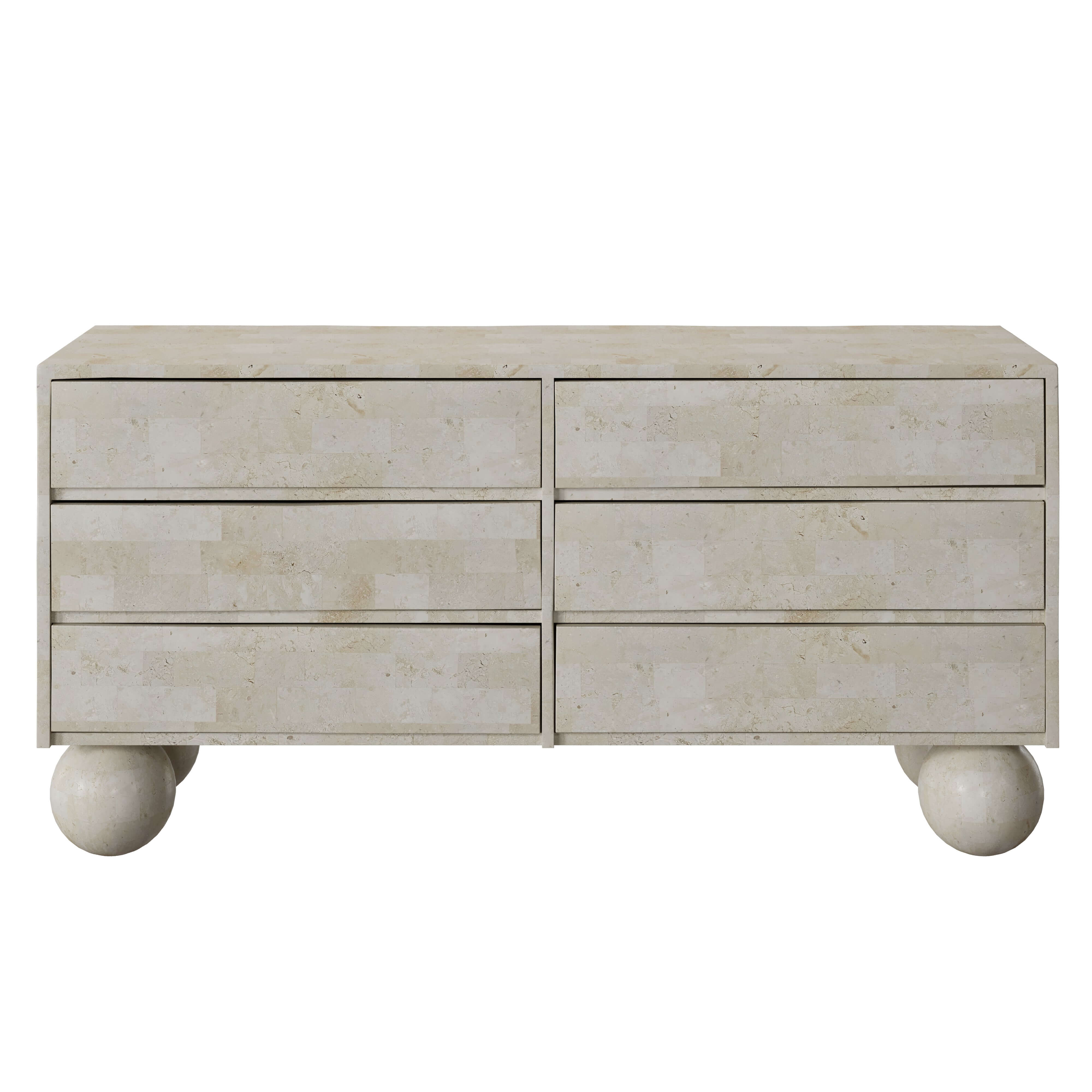 MIRO CHEST OF DRAWERS ⁓ EN GOLD