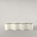 TRIANA BENCH KING, CREAM ~ EN GOLD