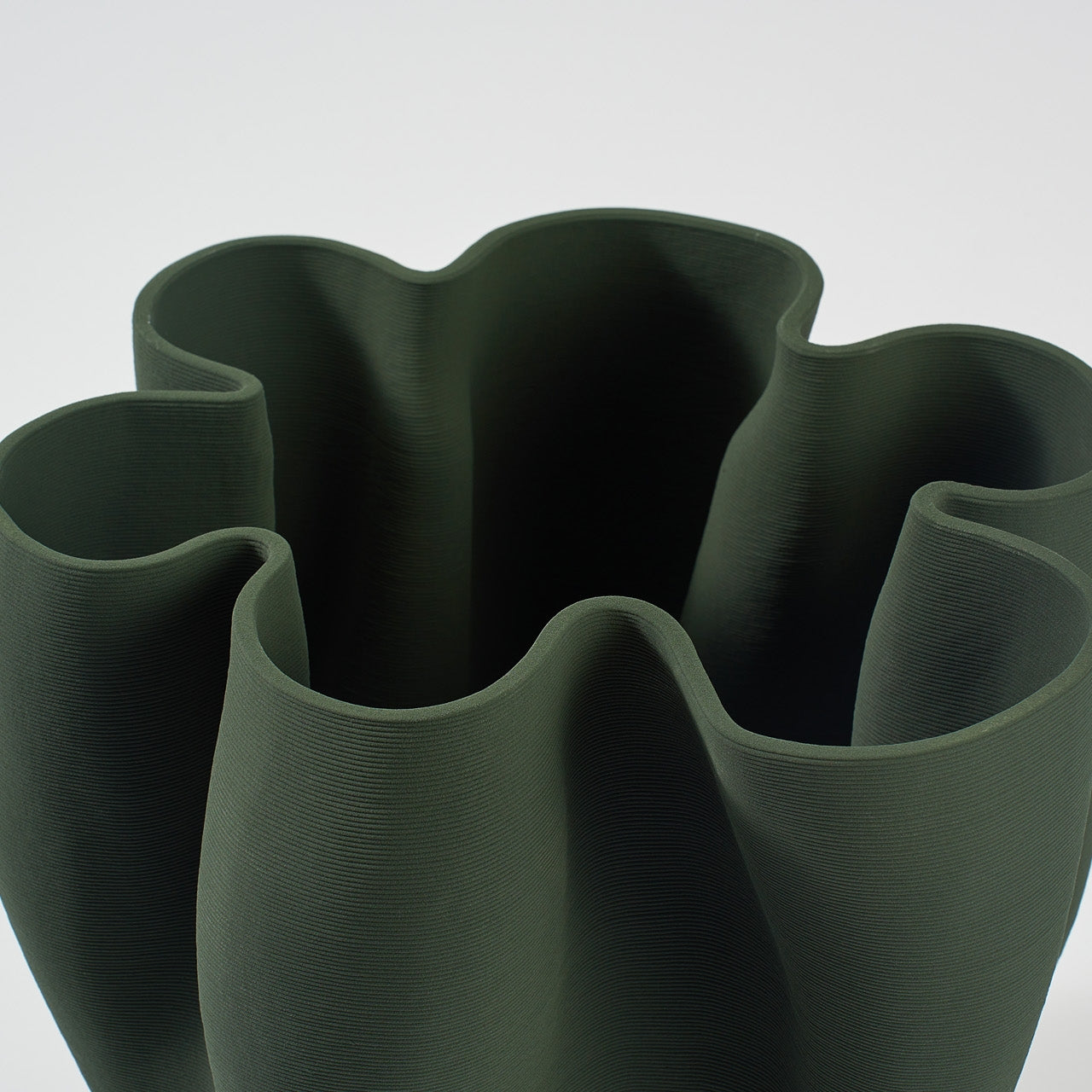 BOHEME VASE HUNTER GREEN ~ LARGE