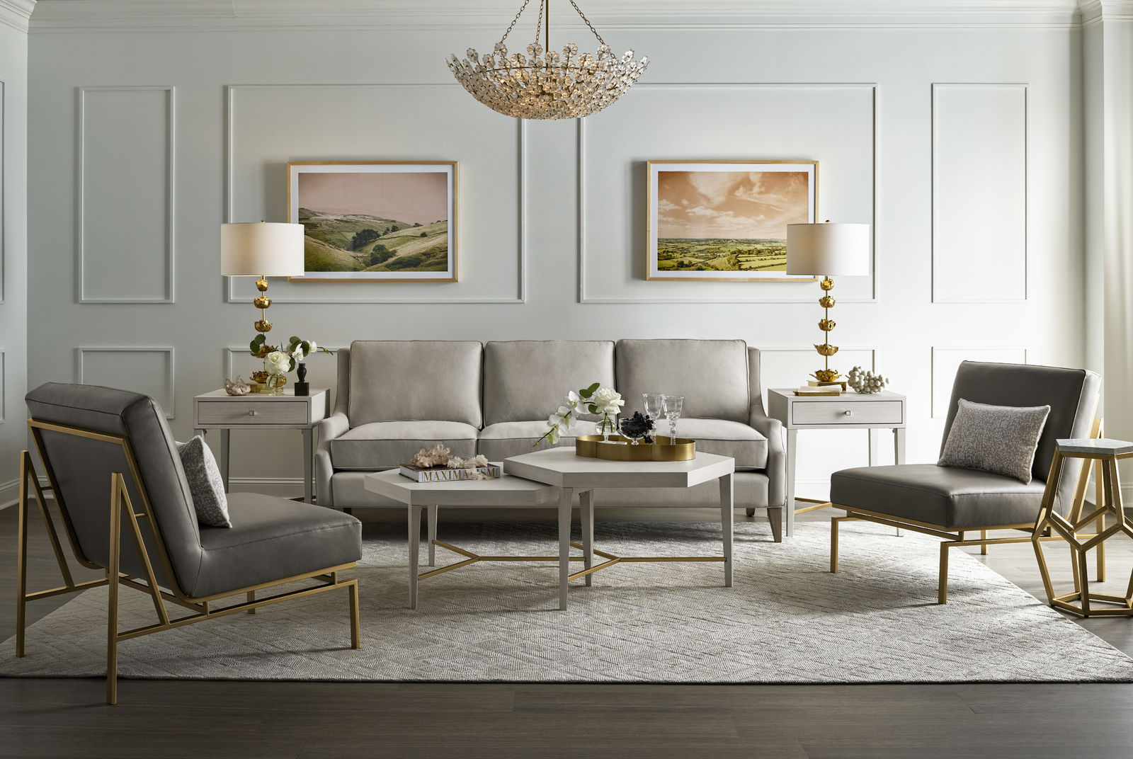 LOVE.JOY.BLISS. - Miranda Kerr Home HOLLYWOOD ACCENT CHAIR - SAMPLE SALE