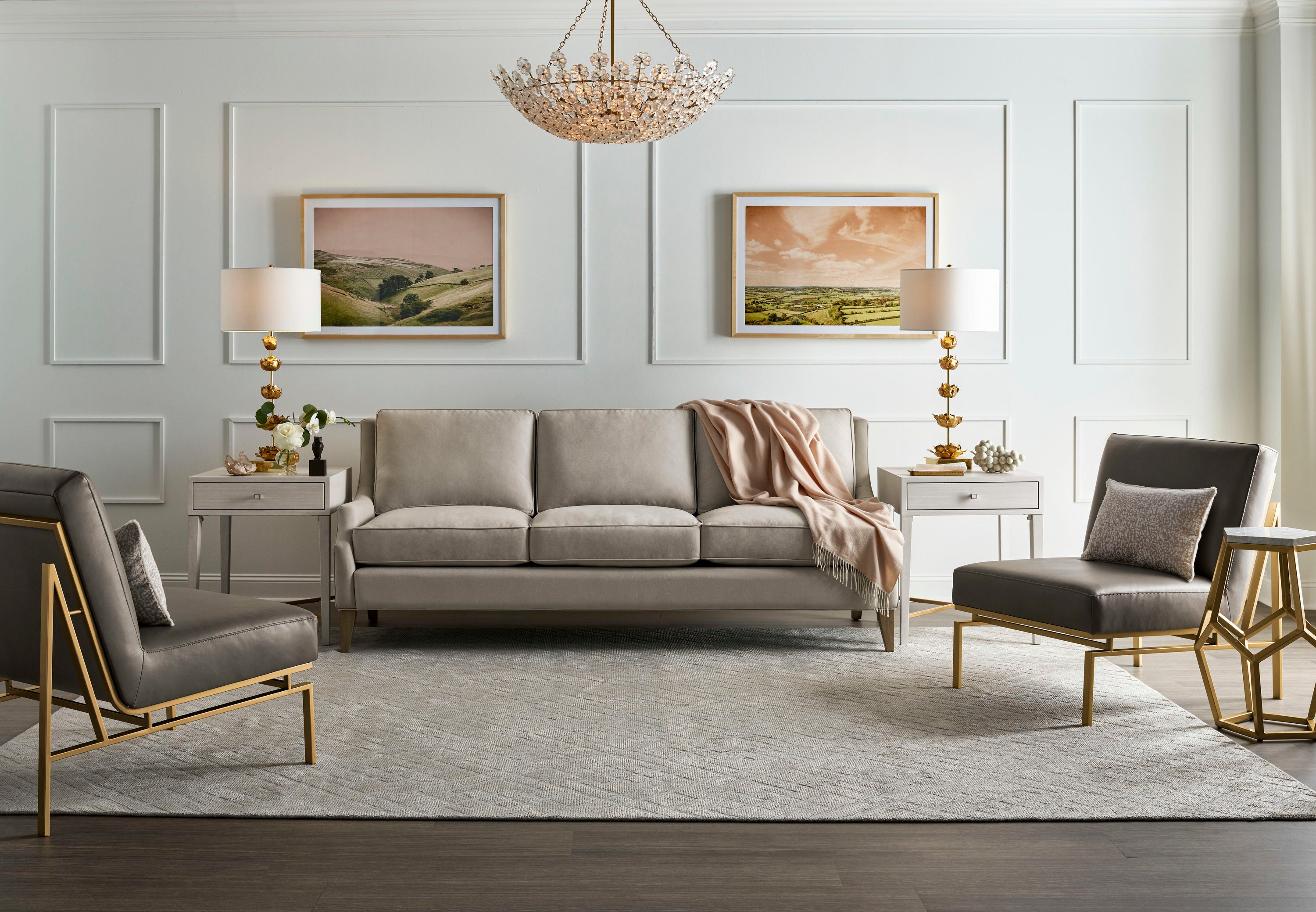 LOVE.JOY.BLISS. - Miranda Kerr Home HOLLYWOOD ACCENT CHAIR - SAMPLE SALE